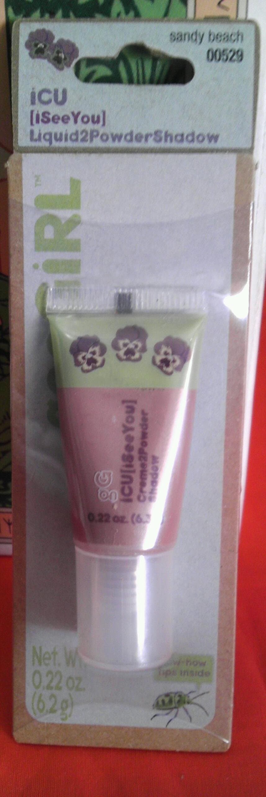 geoGiRL ICU (Iseeyou) Liquid To Powder Shadow Cream Shadow, Sandy Beach Single Pack