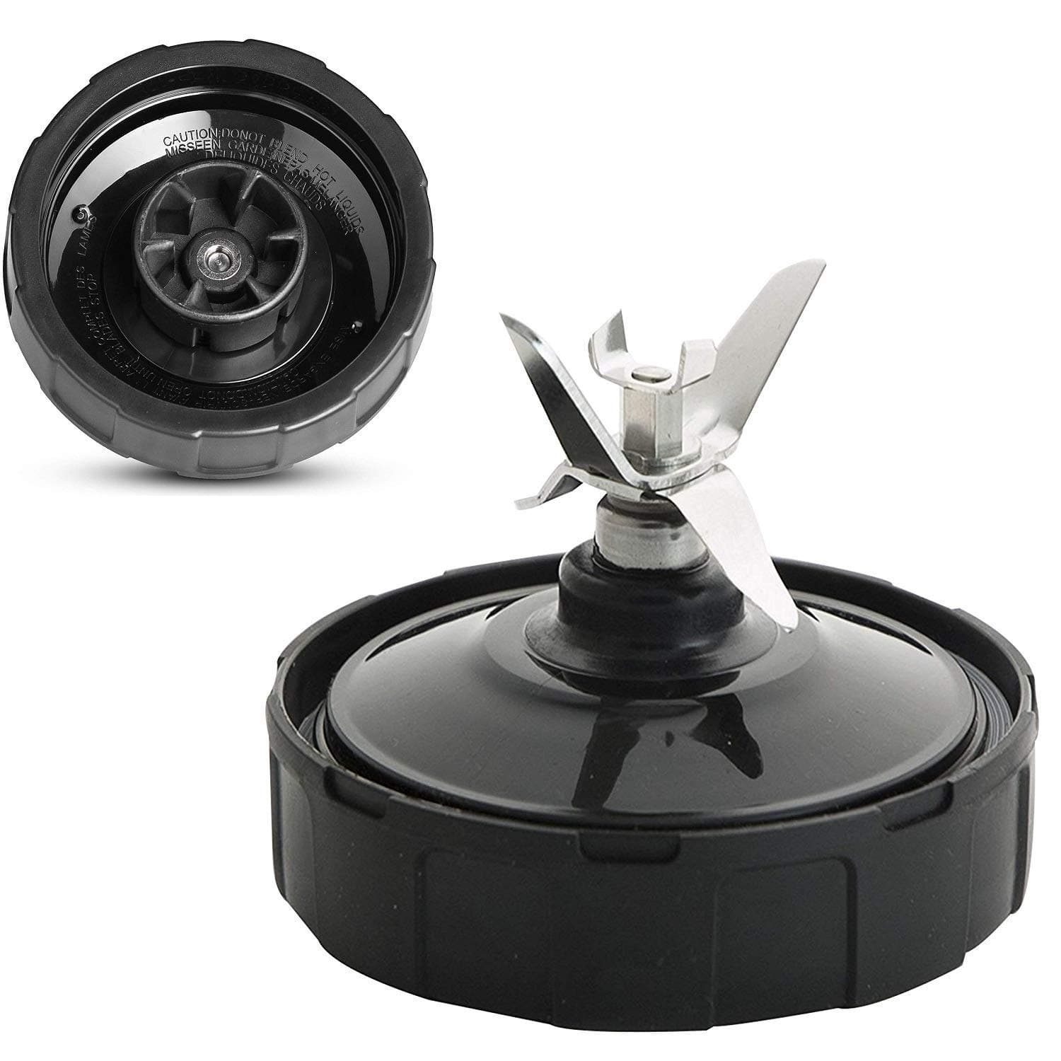 Ninja Blender Replacement Parts - Bottom Blade 6 Fins for Nutri Ninja Auto iQ BL480 BL480D BL482 BL456 Blenders (Female Fins Only) (1 Pack)