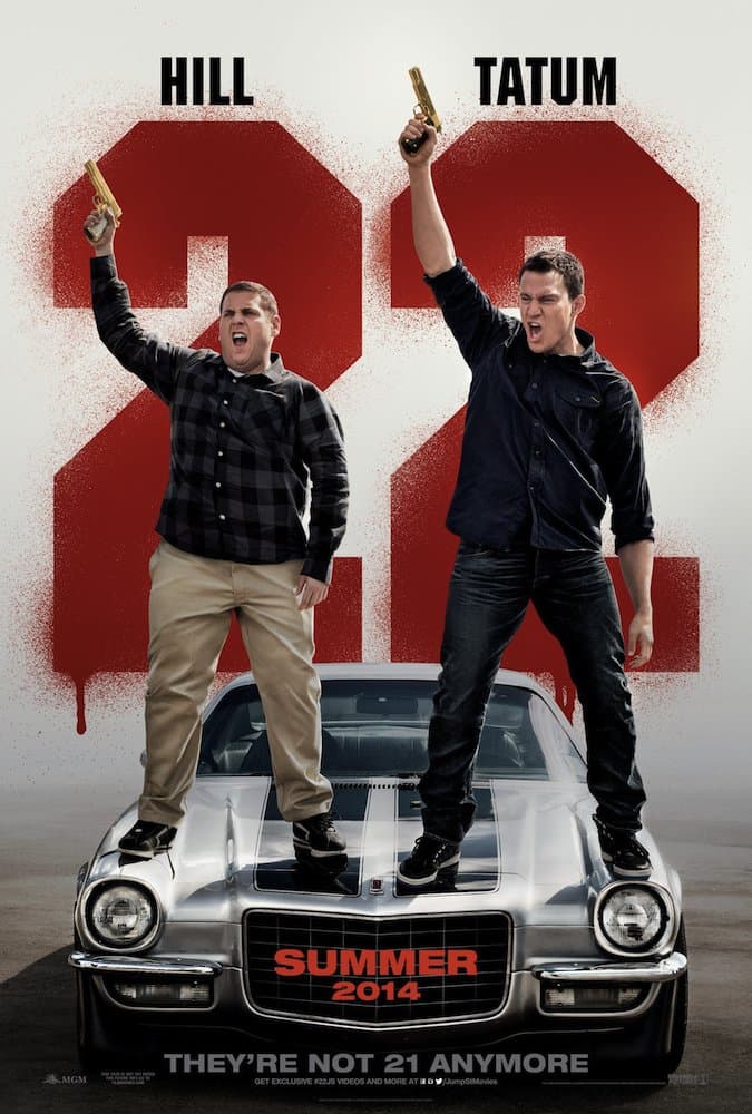 22 Jump Street (2014): Movie Poster (Thick Poster) Original Size 24x36 Inch - Channing Tatum, Jonah Hill, Ice Cube