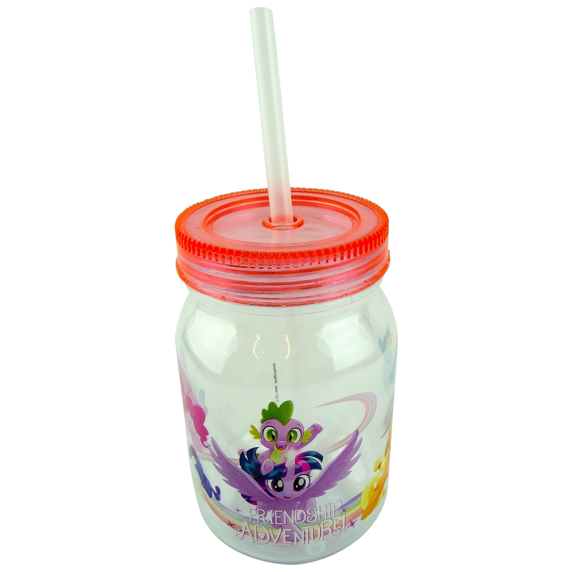 Catchy My Little Pony Mason Jar Tumbler Cup with Straw …