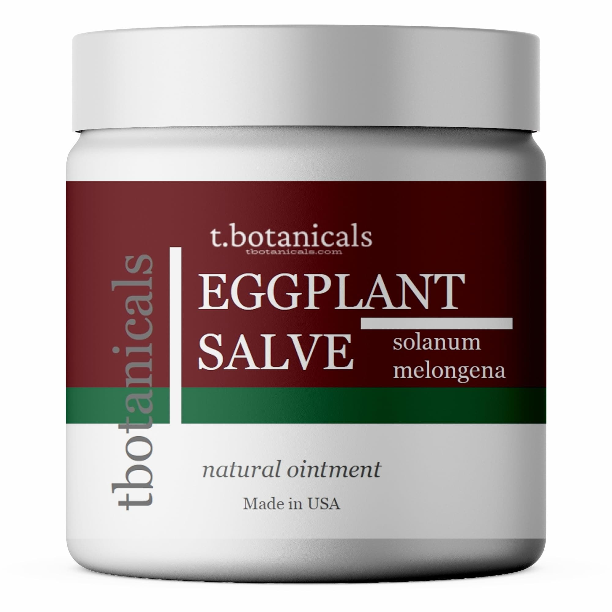 Eggplant Salve, Herbal Salve with Eggplant Extract, Skin Ointment, Eggplant Cream, Skin Cell Health Support, Skin Relief (2 oz)