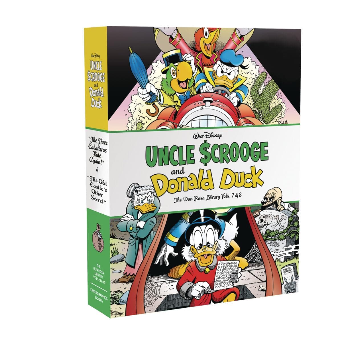 Walt Disney Uncle Scrooge and Donald Duck the Don Rosa Library: The Three Caballeros Ride Again! & the Old Castle's Other Secret Paperback – 13 November 2018