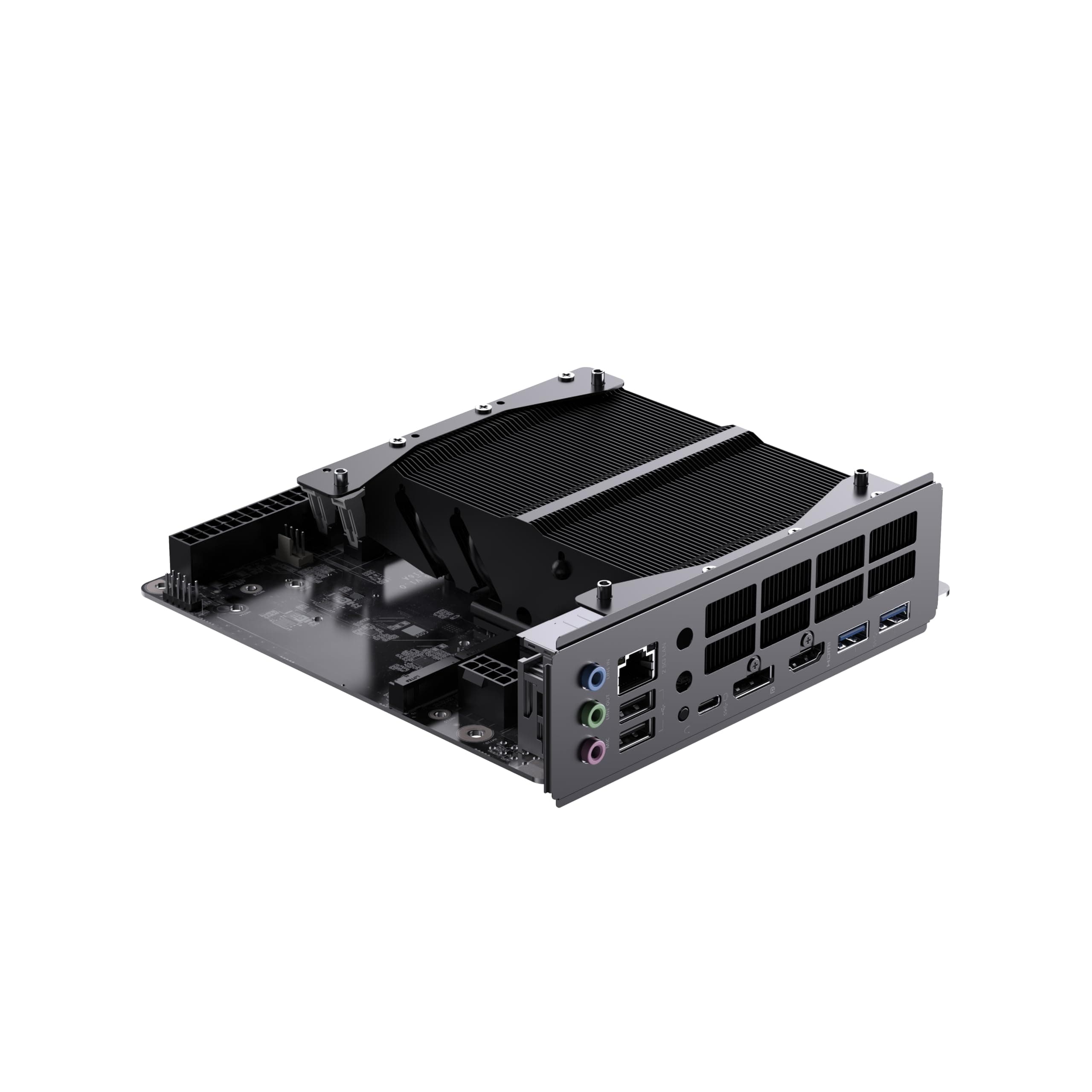 MINISFORUM Motherboard BD895i SE Mini ITX NAS Motherboard, AMD Ryzen 9 8945HX,16 C/32 T,PCIe 5.0 x16 Slot, Dual PCIe4.0 M.2 Support, DDR5,8K Triple Output(HDMI/DP/USB-C), RJ45 2.5G, USB 3.2
