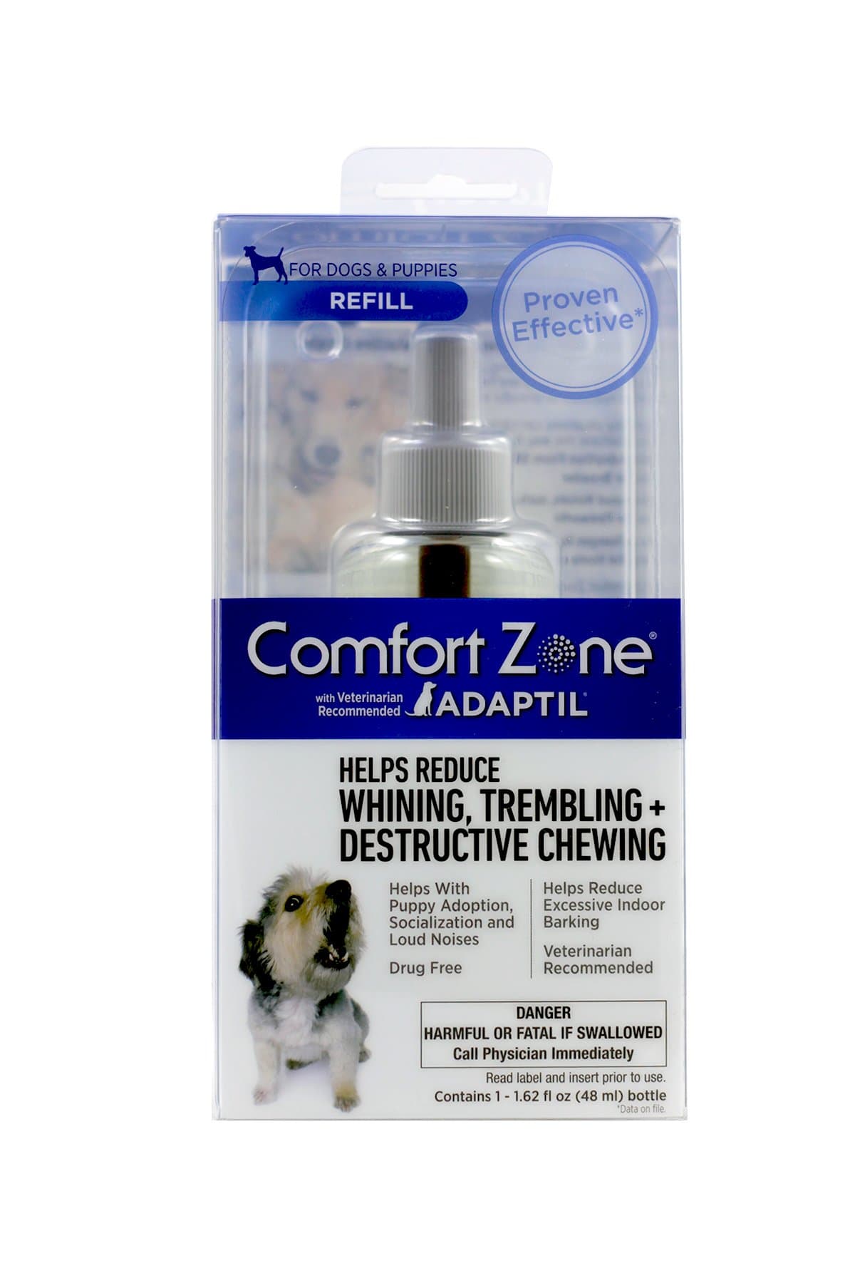 Comfort Zone Refill with D.A.P. for Dogs (3-Pack)