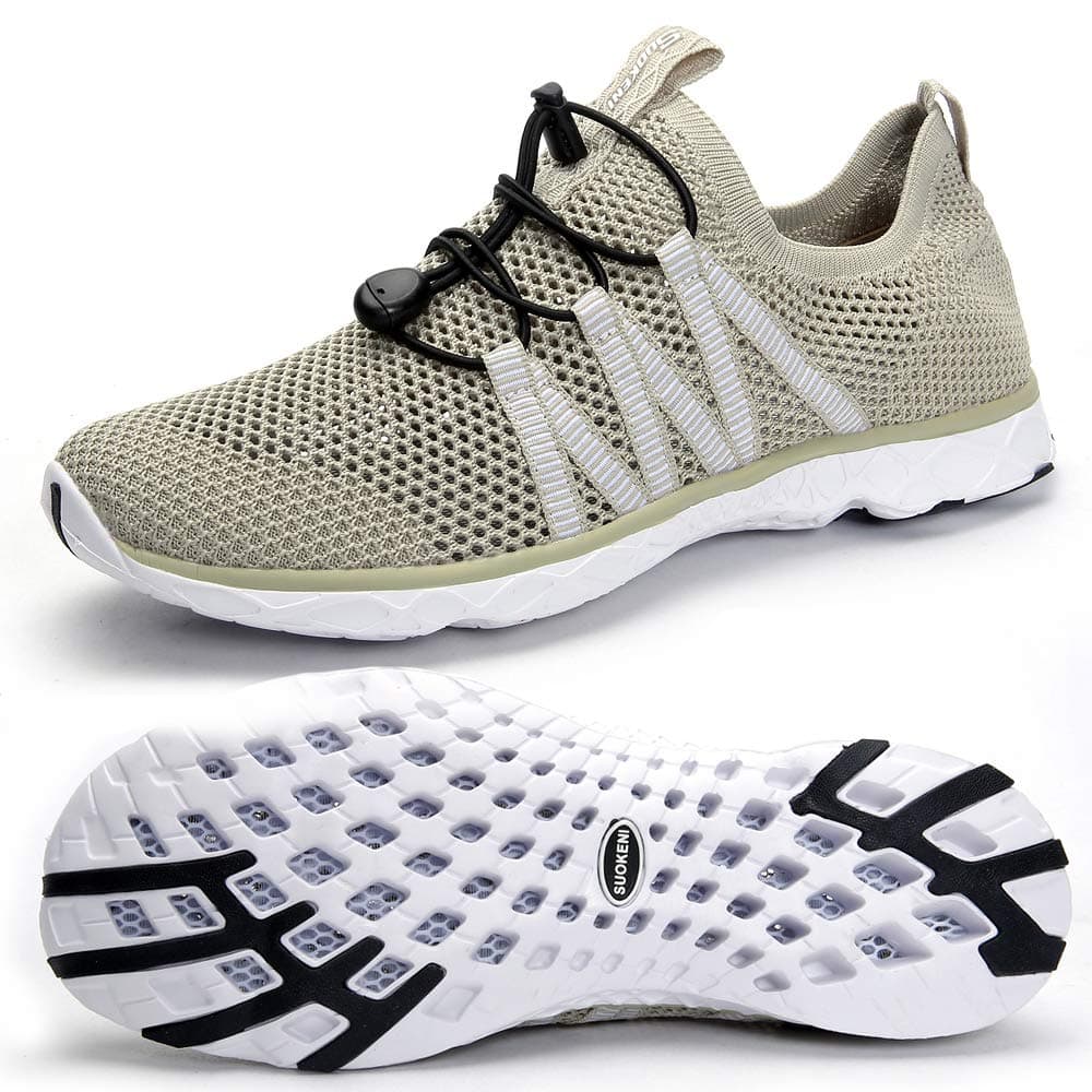 Men's Quick Drying Slip On Water Shoes for Beach or Water Sports