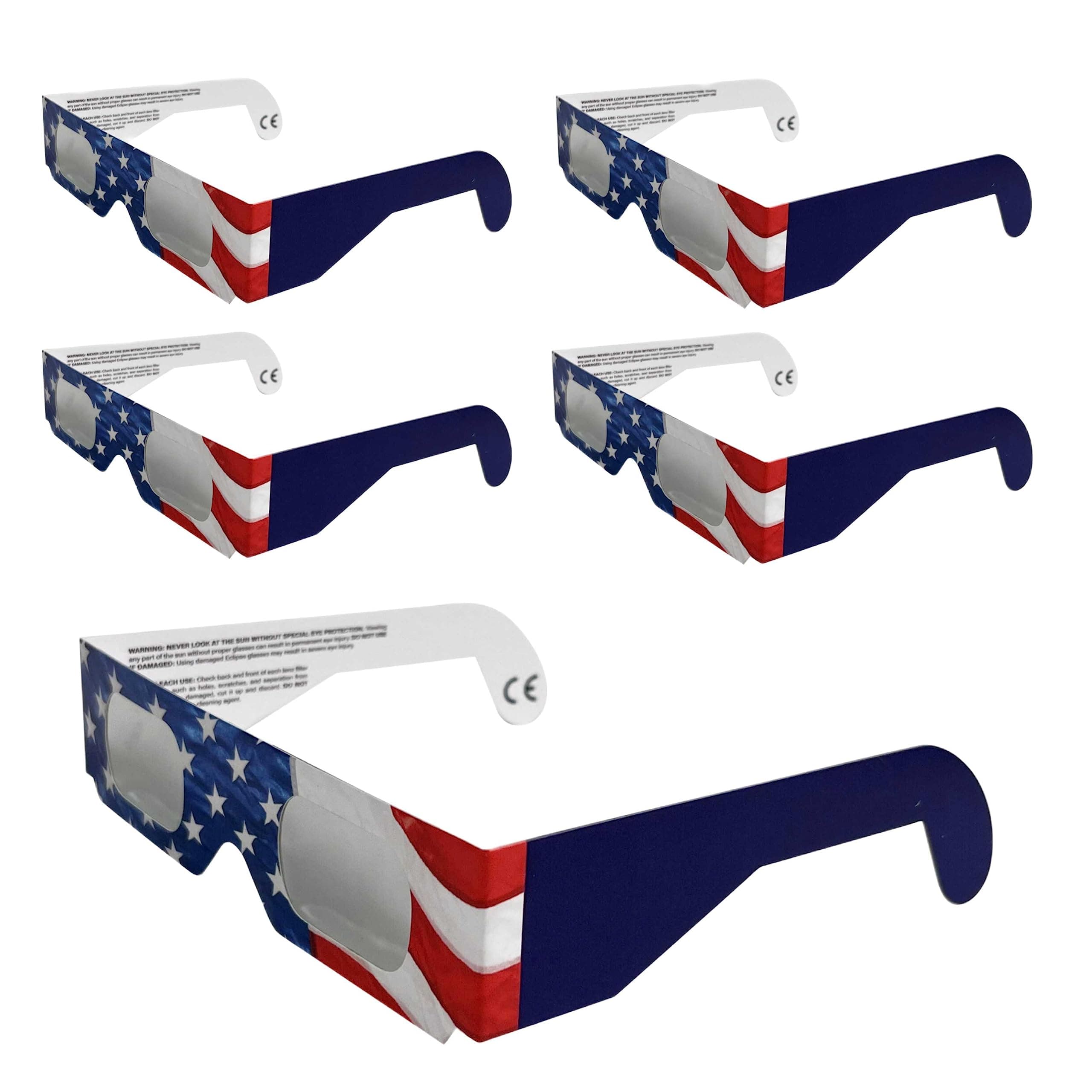 Solar Eclipse Glasses - AAS Approved & ISO Certified | For Direct Sun Viewing