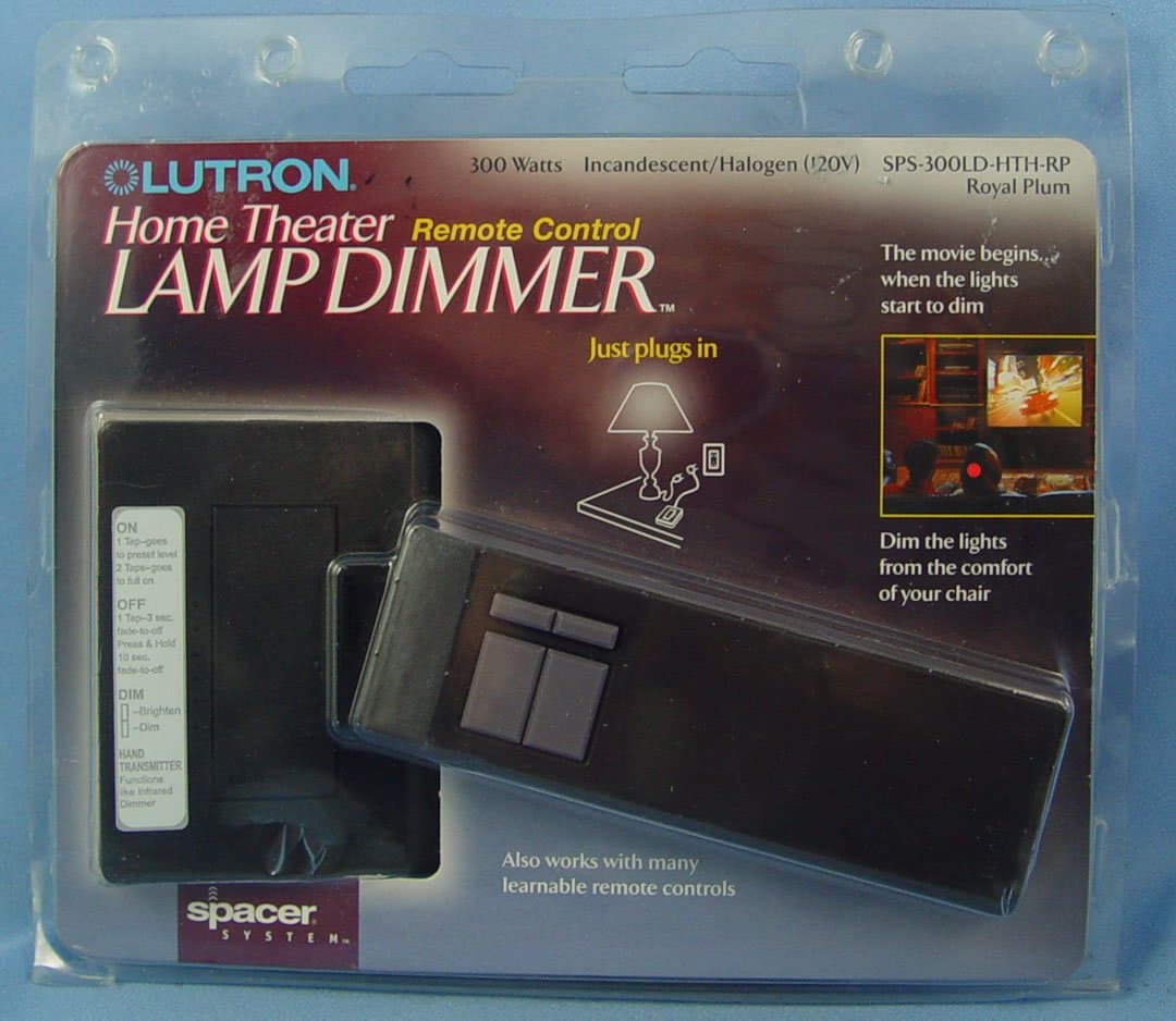 Lutron Electronics SPS-300LD-HTH-RP Spacer PlugIn Remote Control