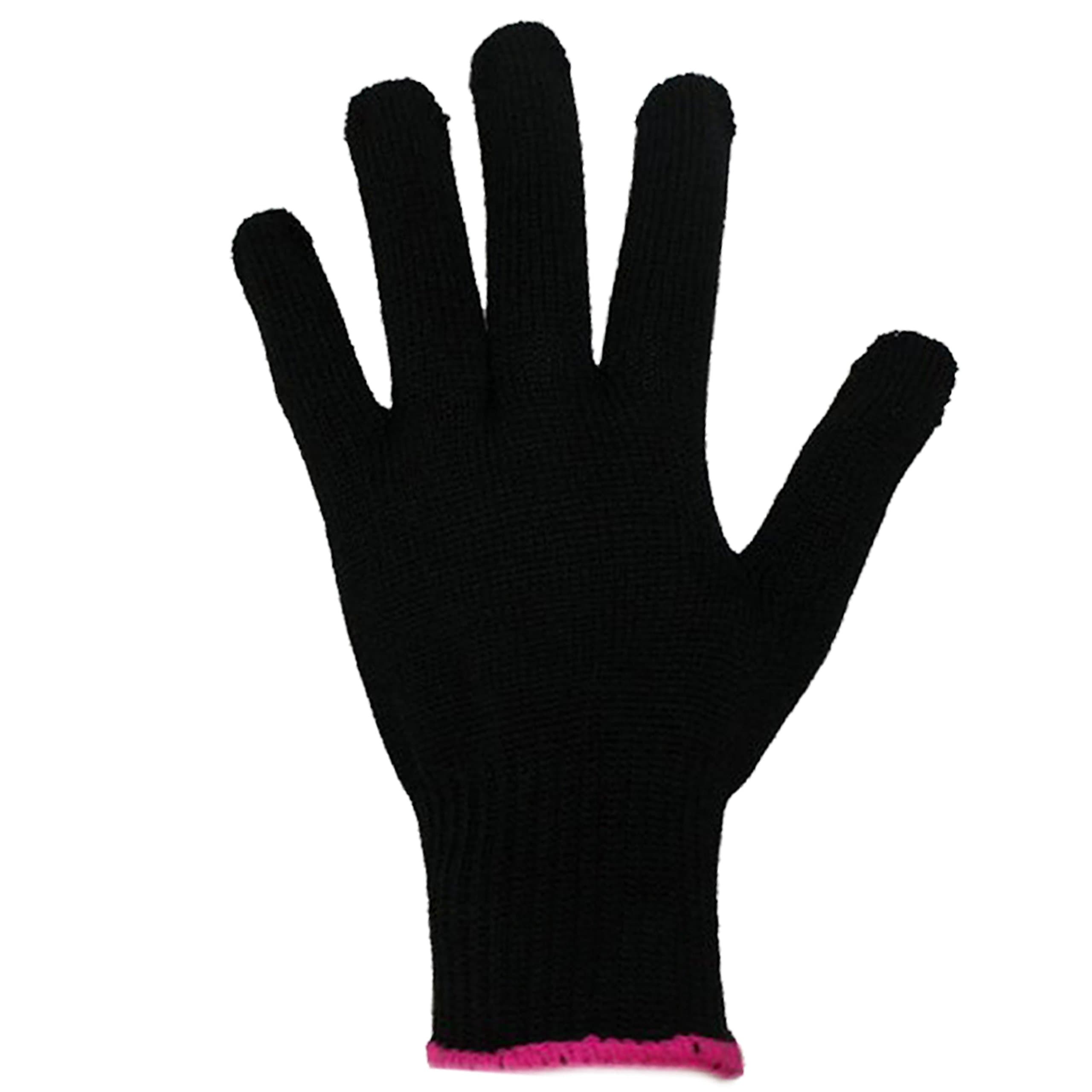 Possiave Professional Heat Resistant Glove for Curling, Flat Iron-Suitable for Left and Right Hands,Hair Styling Heat Blocking Tool