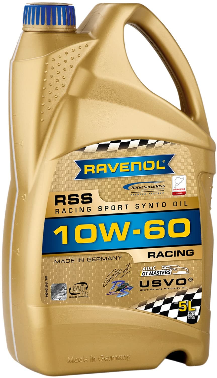 J1A1704 RSS 10W-60 Fully Synthetic Racing Oil (5 Liter)