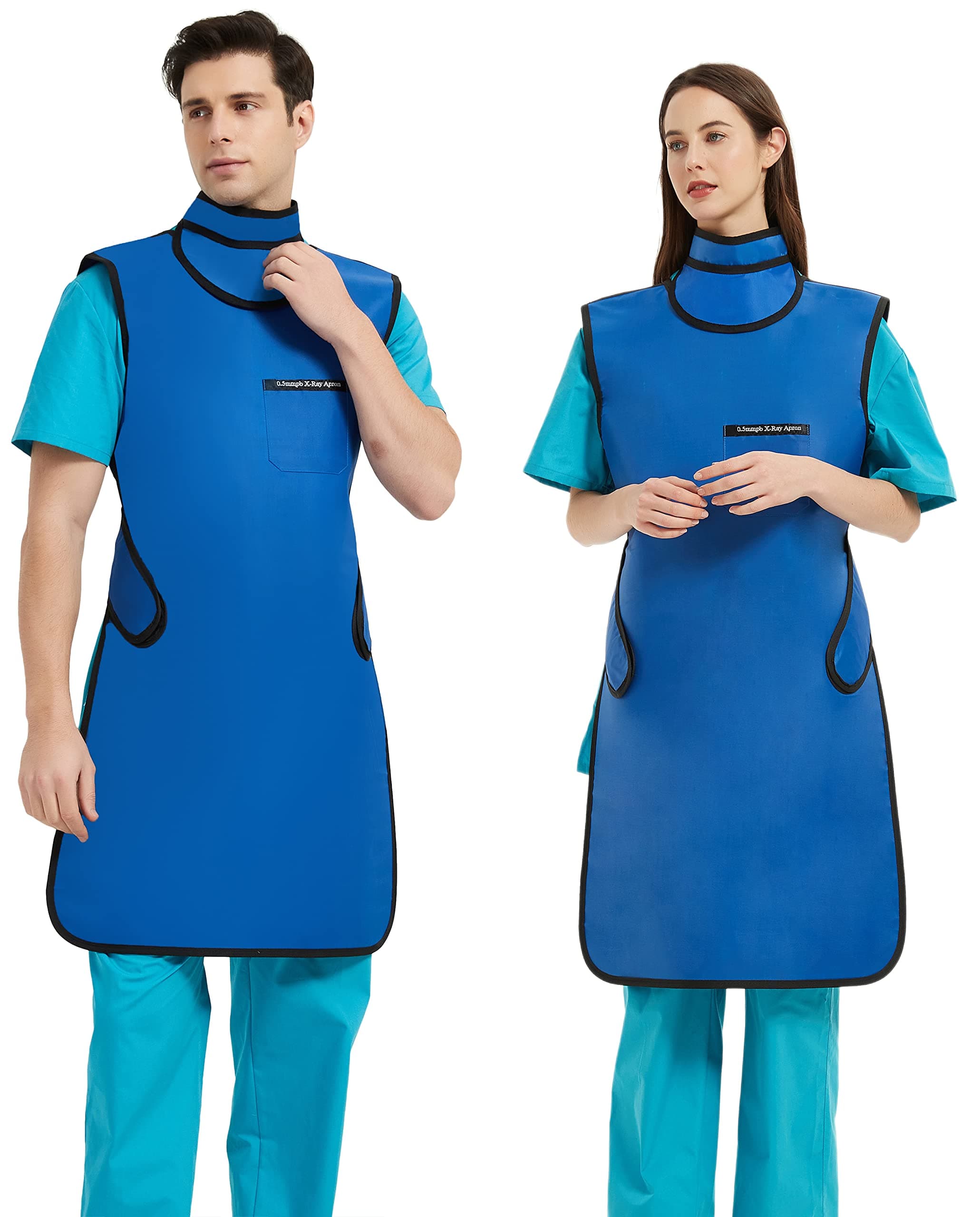 0.5mmpb Lead Apron for Xray with Thyroid Shield Collar, Dental Radiation Shield Vest