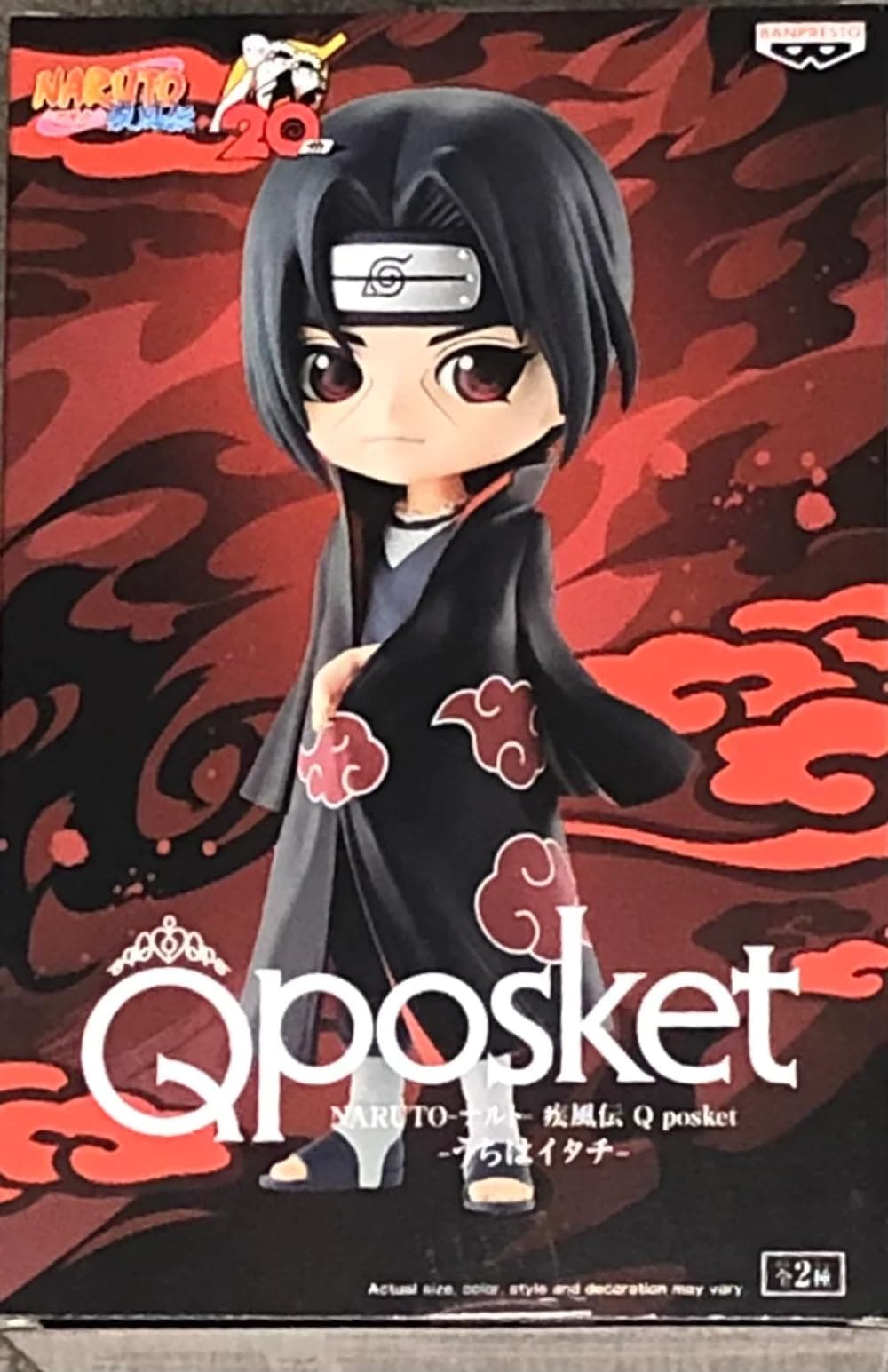 Banpresto - Naruto Shippuden - Uchiha Itachi (ver. A), Bandai Spirits Q Posket Figure