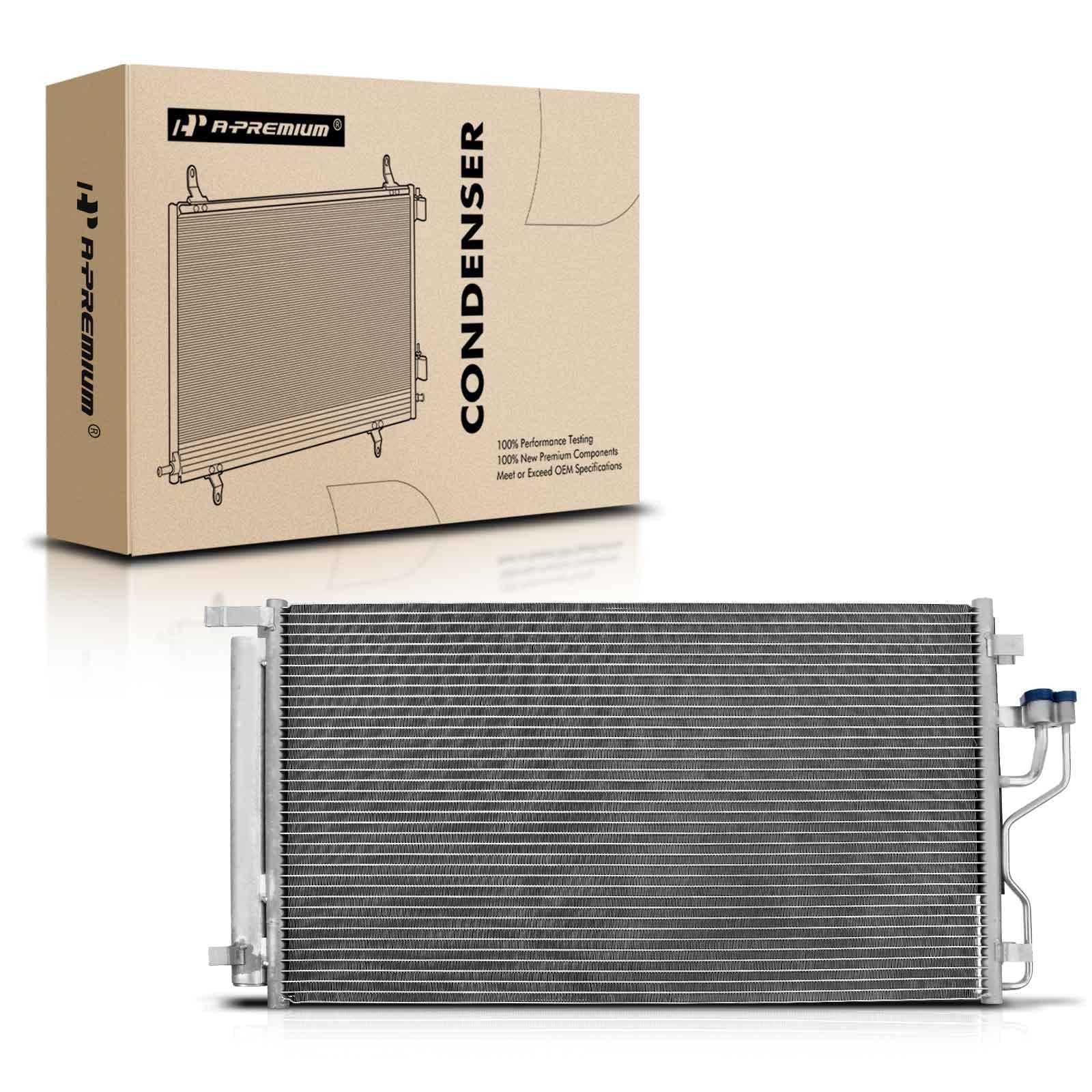 A-PremiumAir Conditioning A/C Condenser Compatible with Hyundai Tucson 2010-2015 & Kia Sportage 2011-2016, 2.0L 2.4L, Replace# 976062S500