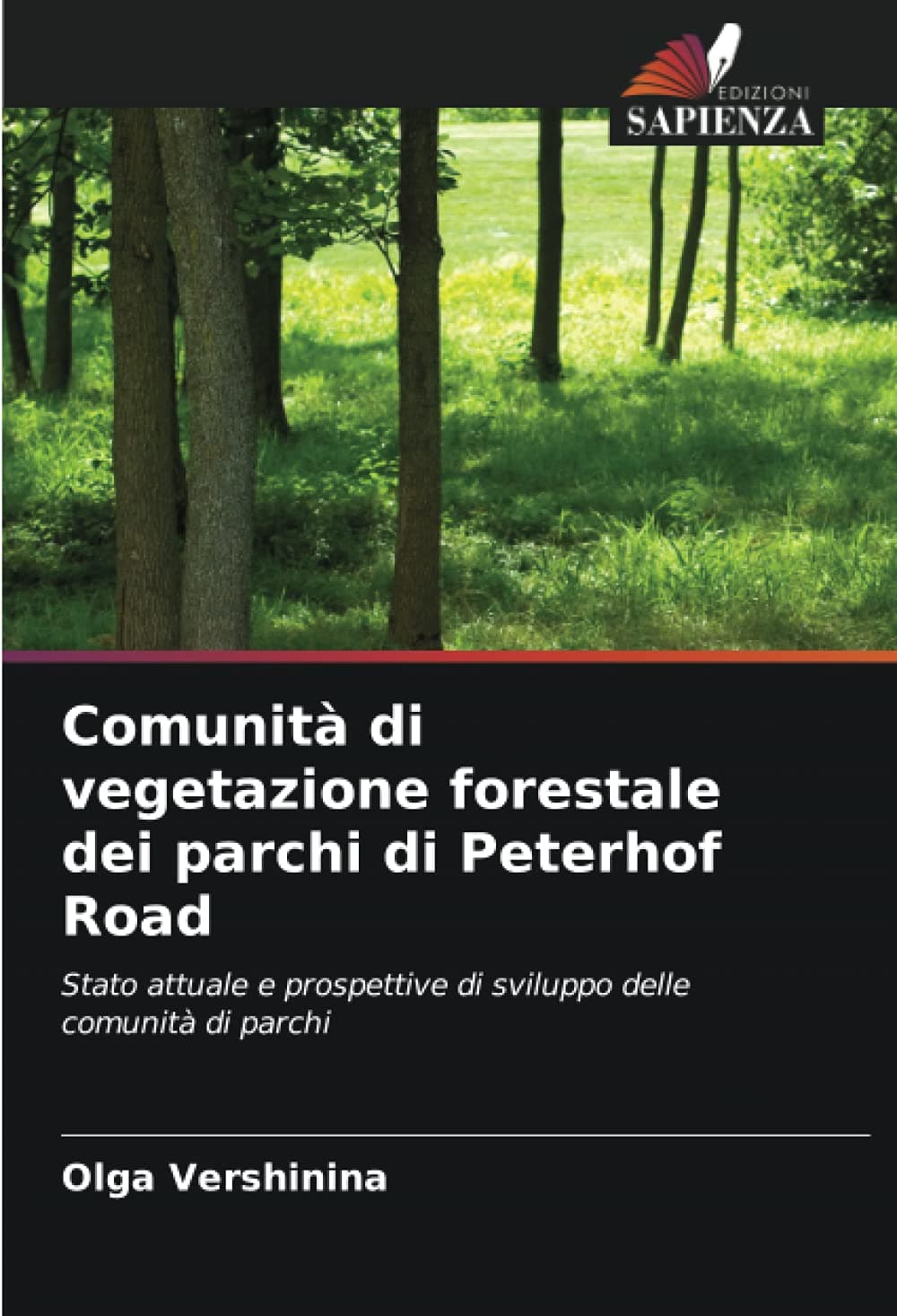Comunità di vegetazione forestale dei parchi di Peterhof Road
