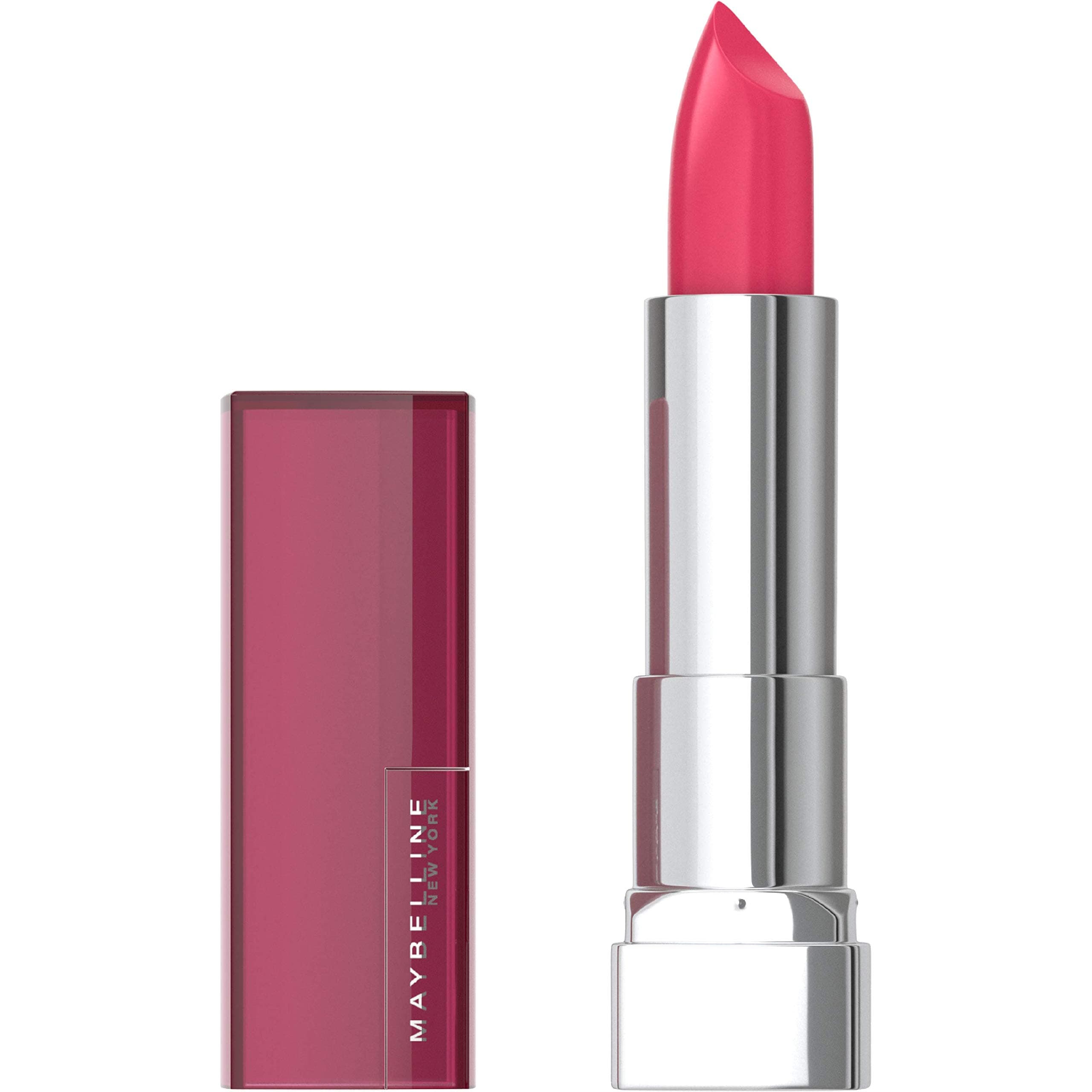 Color Sensational Lipstick, Lip Makeup, Cream Finish, Hydrating Lipstick, Pink & Proper, Coral Pink,1 Count