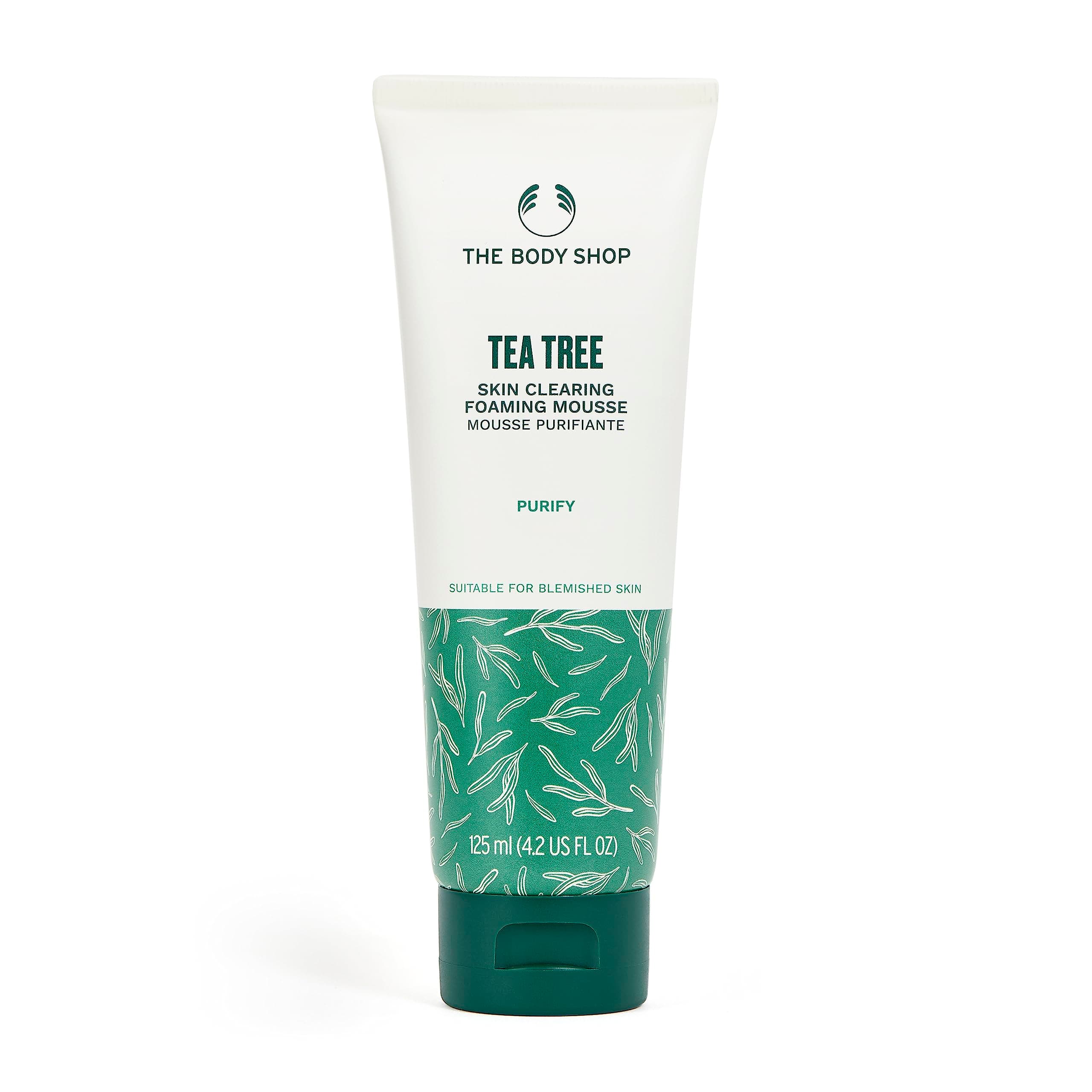 The Body Shop Tea Tree Skin Clearing Foaming Cleanser, 5.0-Fluid Ounce