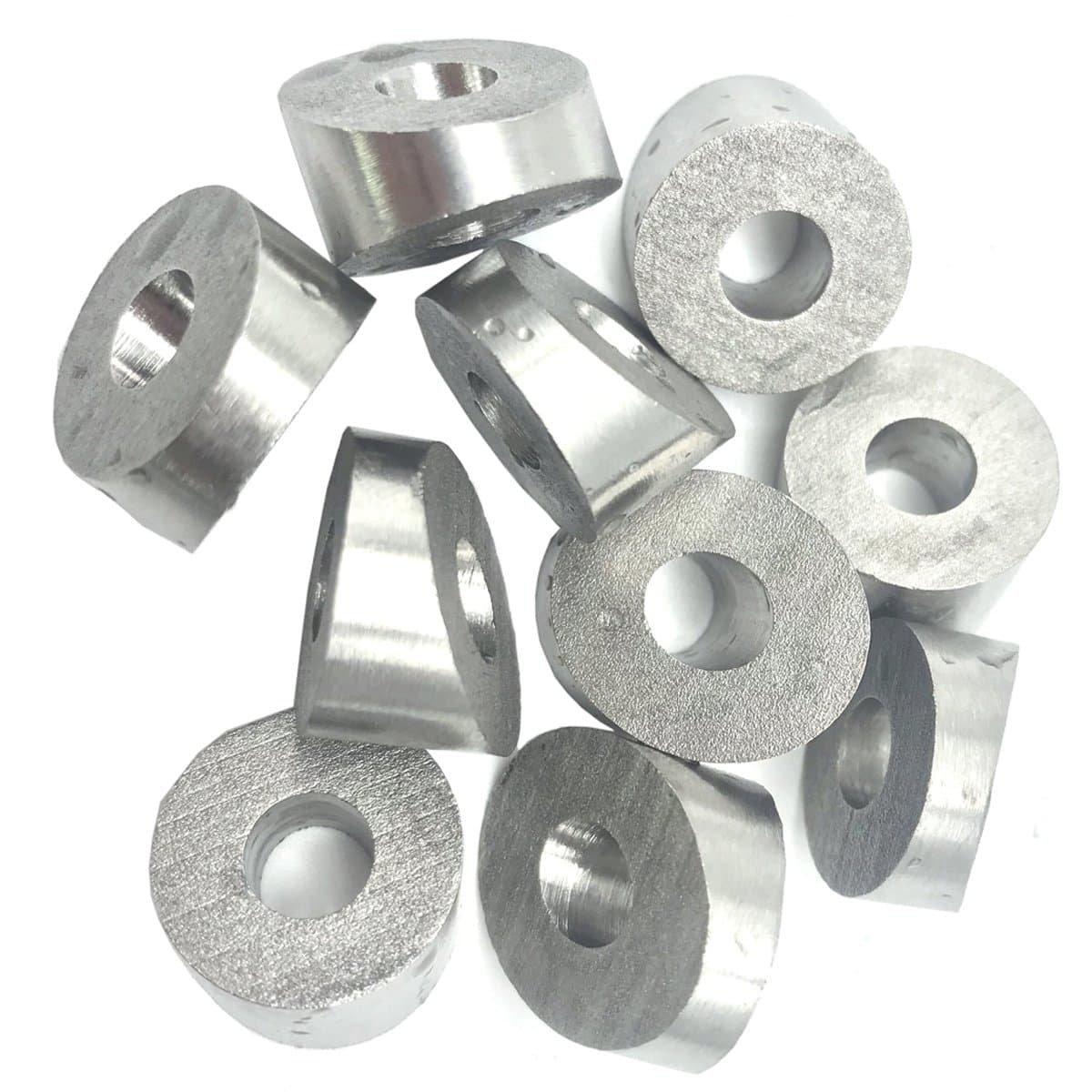 1/4" 30 Degree Angle Beveled Washer for 1/8”-3/16” Deck Cable Railing Stainless Steel T316 Marine Grade 10 Pack