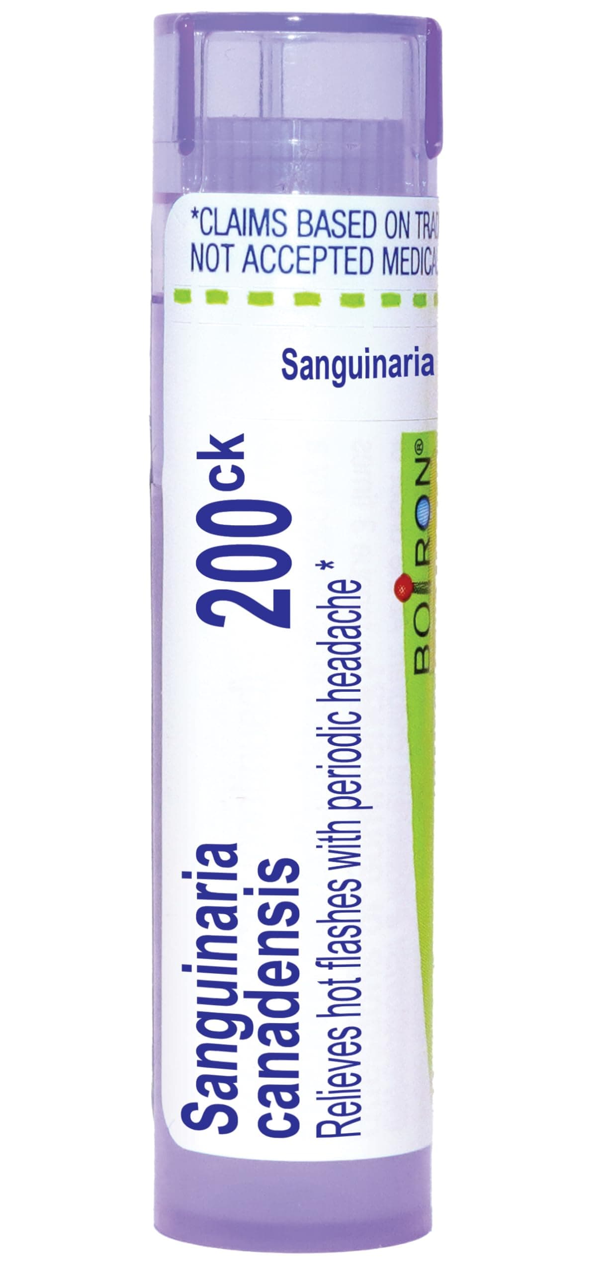 Sanguinaria Canadensis 200Ck for Hot Flashes with Periodic Headaches - 80 Pellets