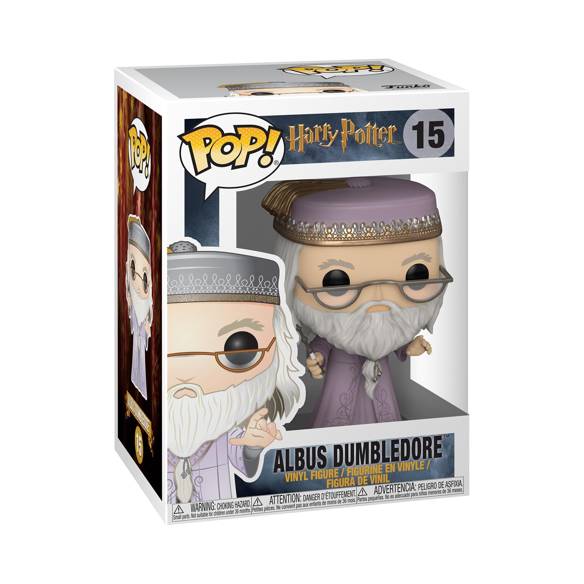 POP! Movies: Harry Potter - Albus Dumbledore - (Wand) - Collectable Vinyl Figure - Gift Idea - Official Merchandise - Toys for Kids & Adults - Movies Fans - Model Figure for Collectors