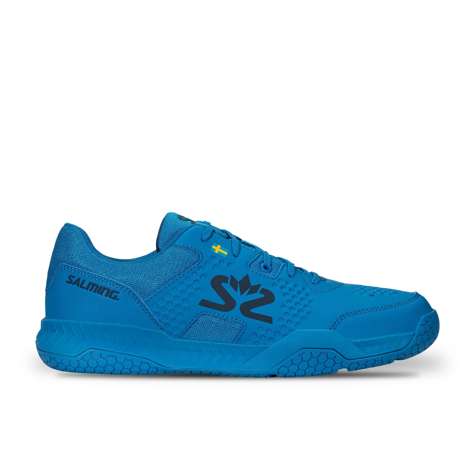 Salming Hawk Court Indoor Shoe Men Brilliant Blue/Poseidon Blue