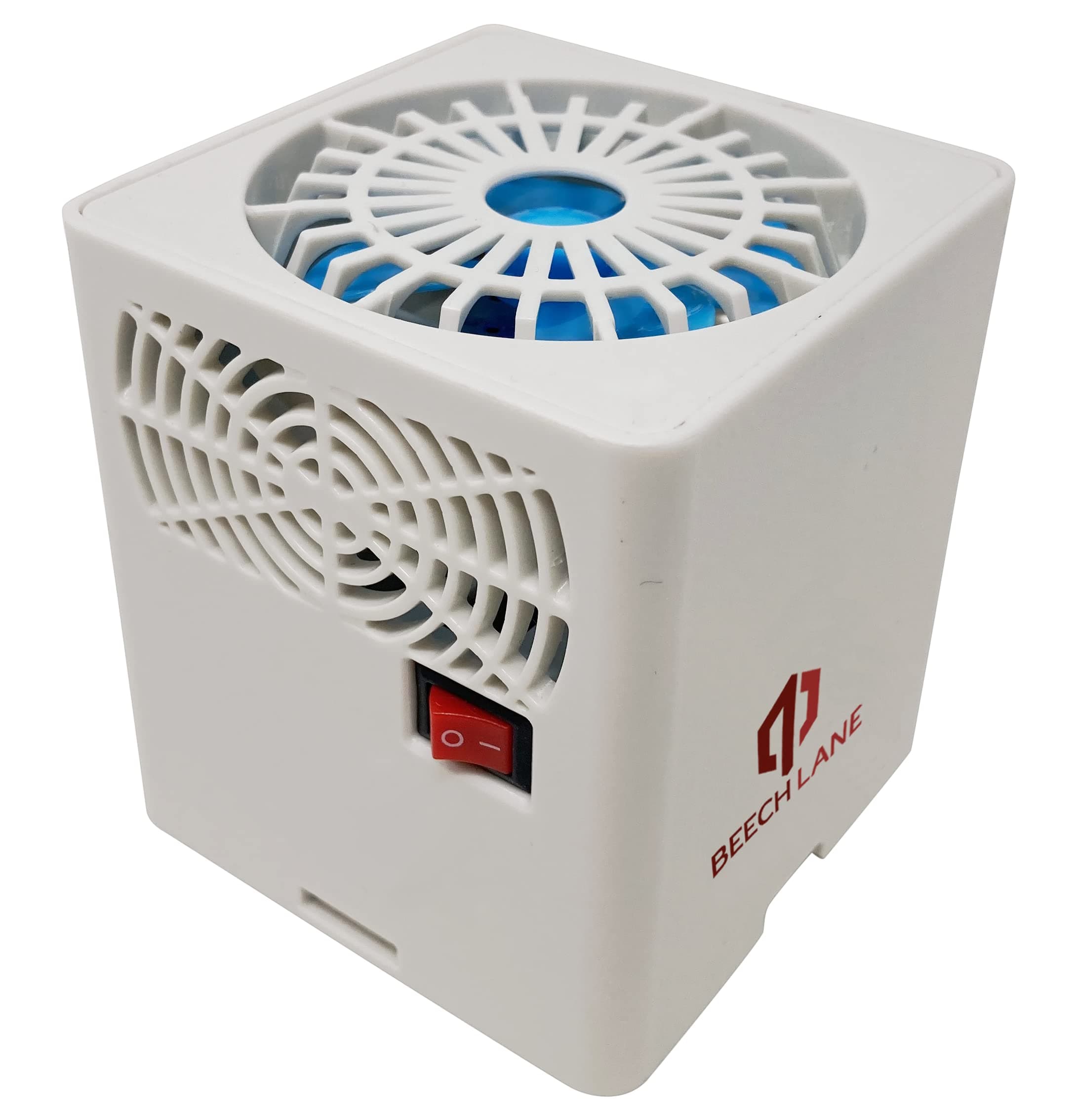 Beech Lane RV Fridge Fan, Patented, High Power 3,000 RPM Motor, Easy On and Off Switch, Multiple Side Vents Increase Airflow, Durable Construction, Efficiently Cools Refrigerator (Natural)