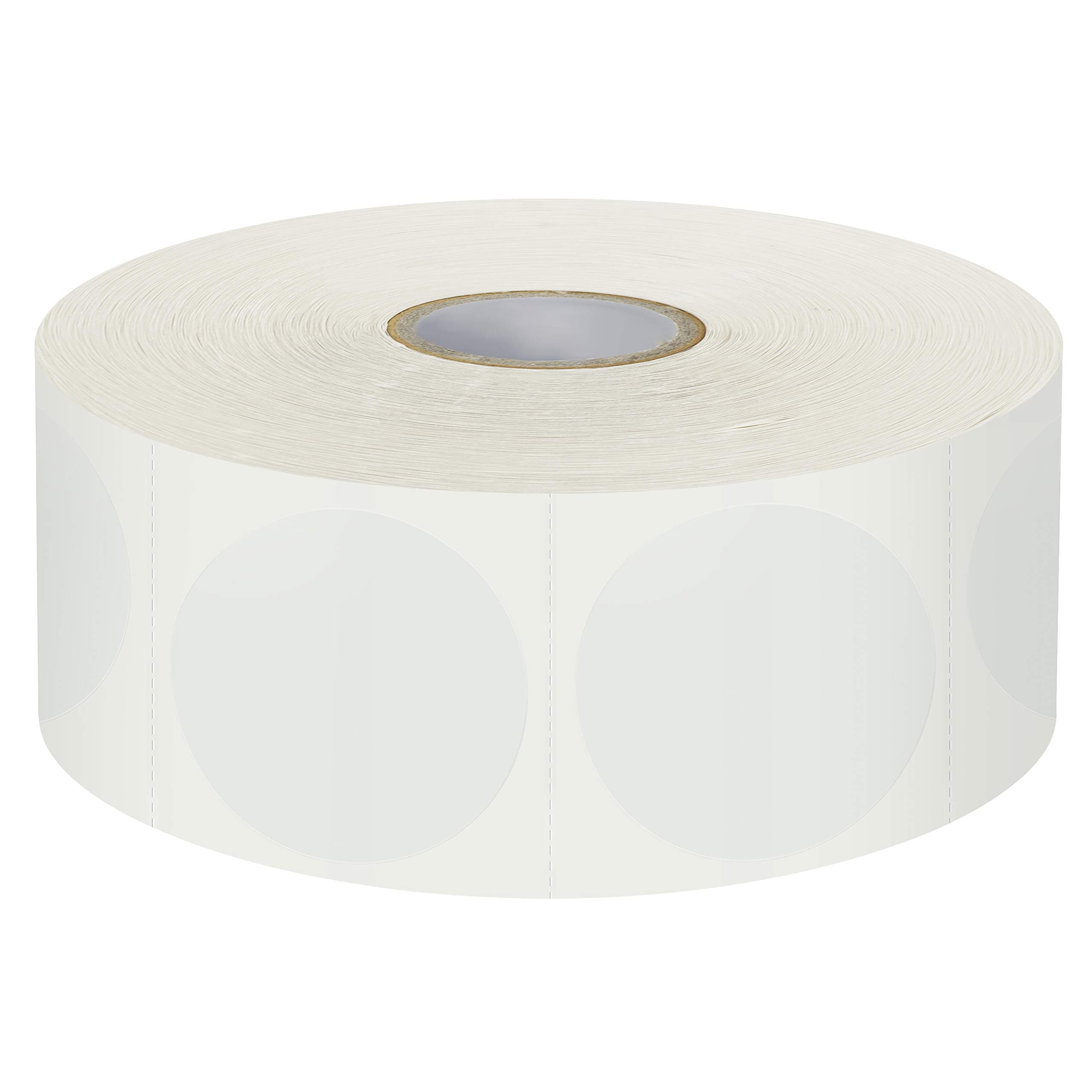 1500 PCS 1.5" Round Clear  Transparent  Sticker Labels