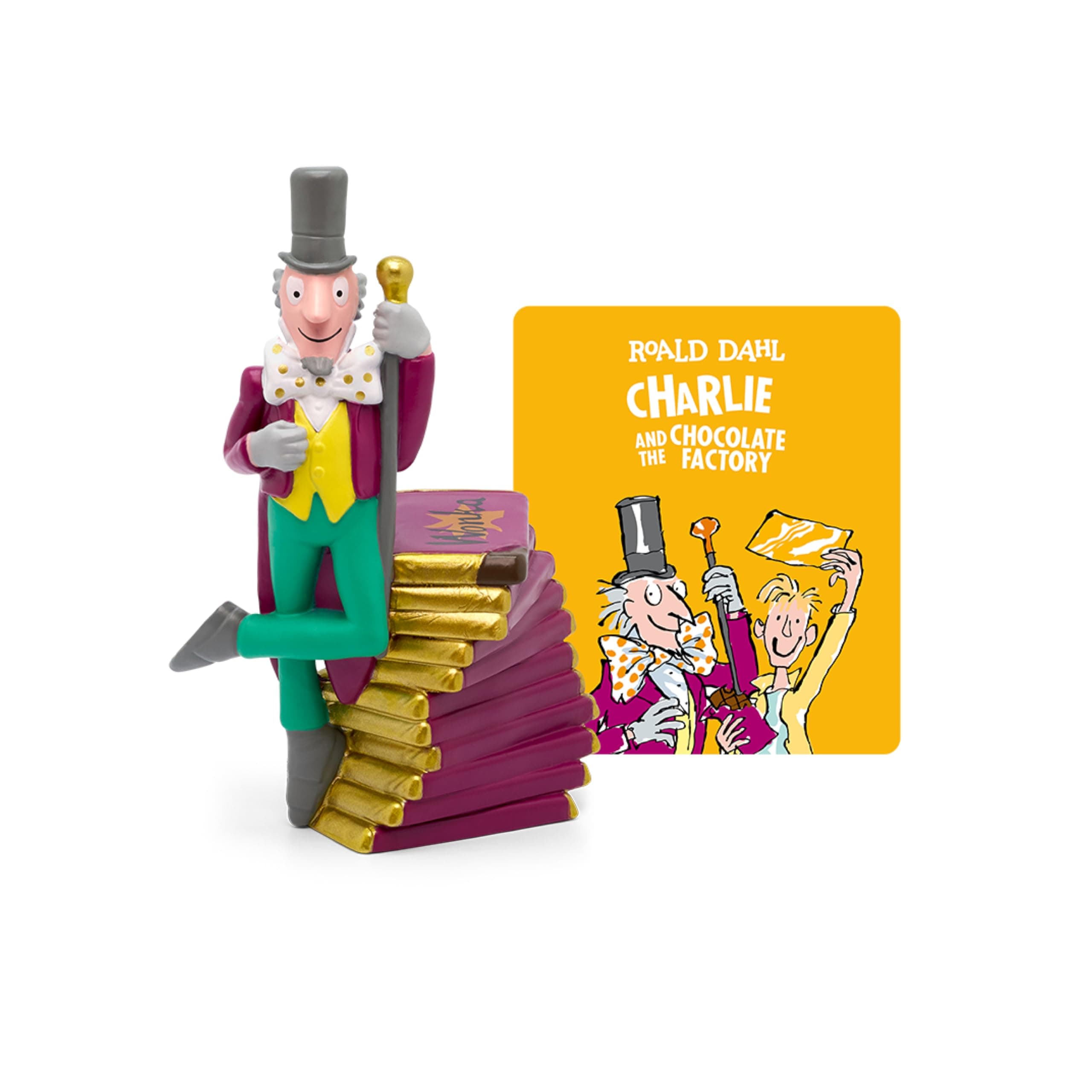 Willy Wonka Audio Toy Figurine from Roald Dahl's Charlie and The Chocolate Factory