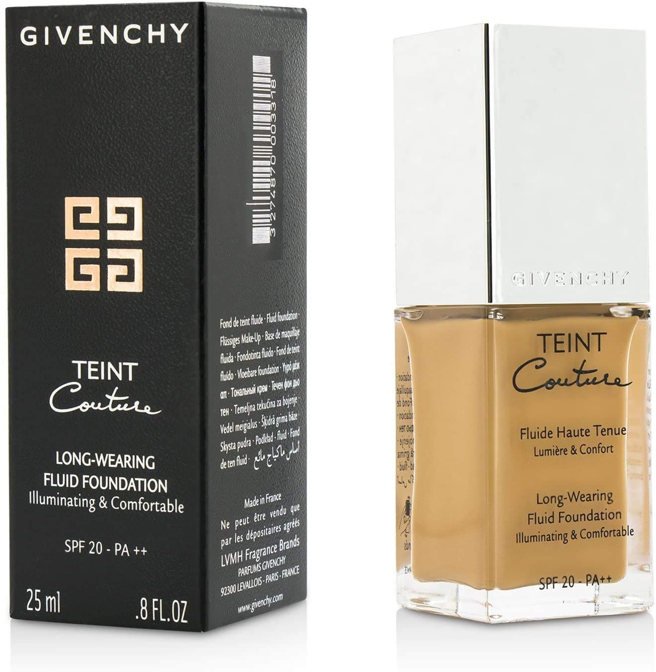 Givenchy Teint Couture Long Wear Fluid Foundation SPF20 - # 6 Elegant Gold 25ml/0.8oz
