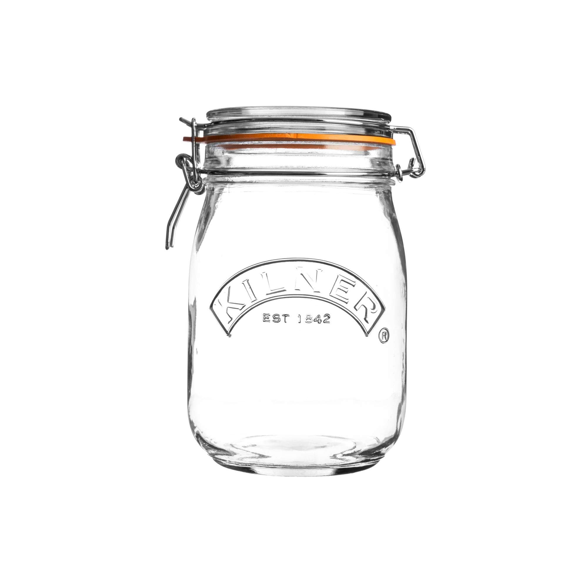 Round Swing Top Glass Jar | 1L