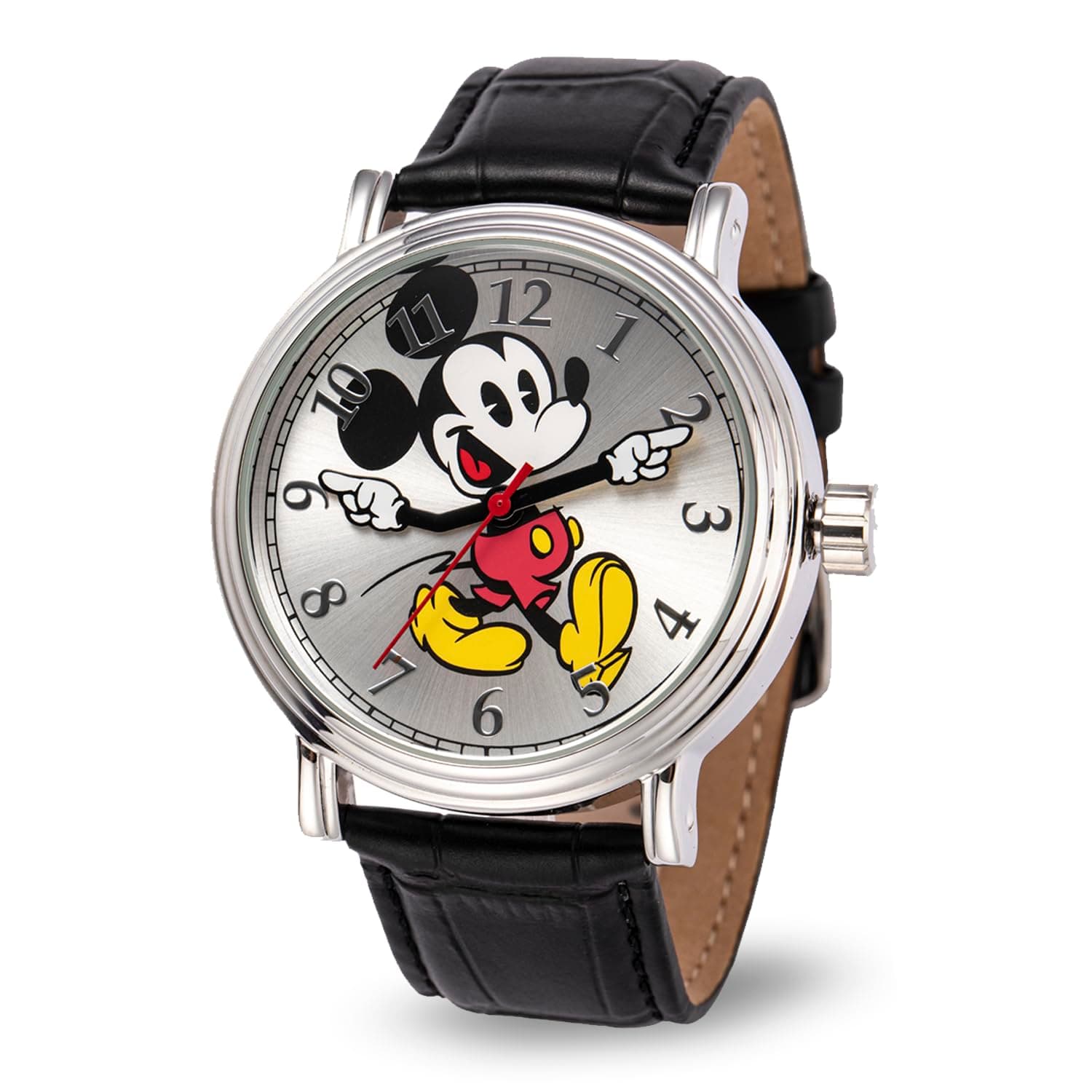 Disney Mickey Mouse Adult Vintage Articulating Hands Analog Quartz Watch