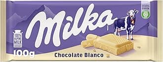 Milka White Chocolate Bar 100g