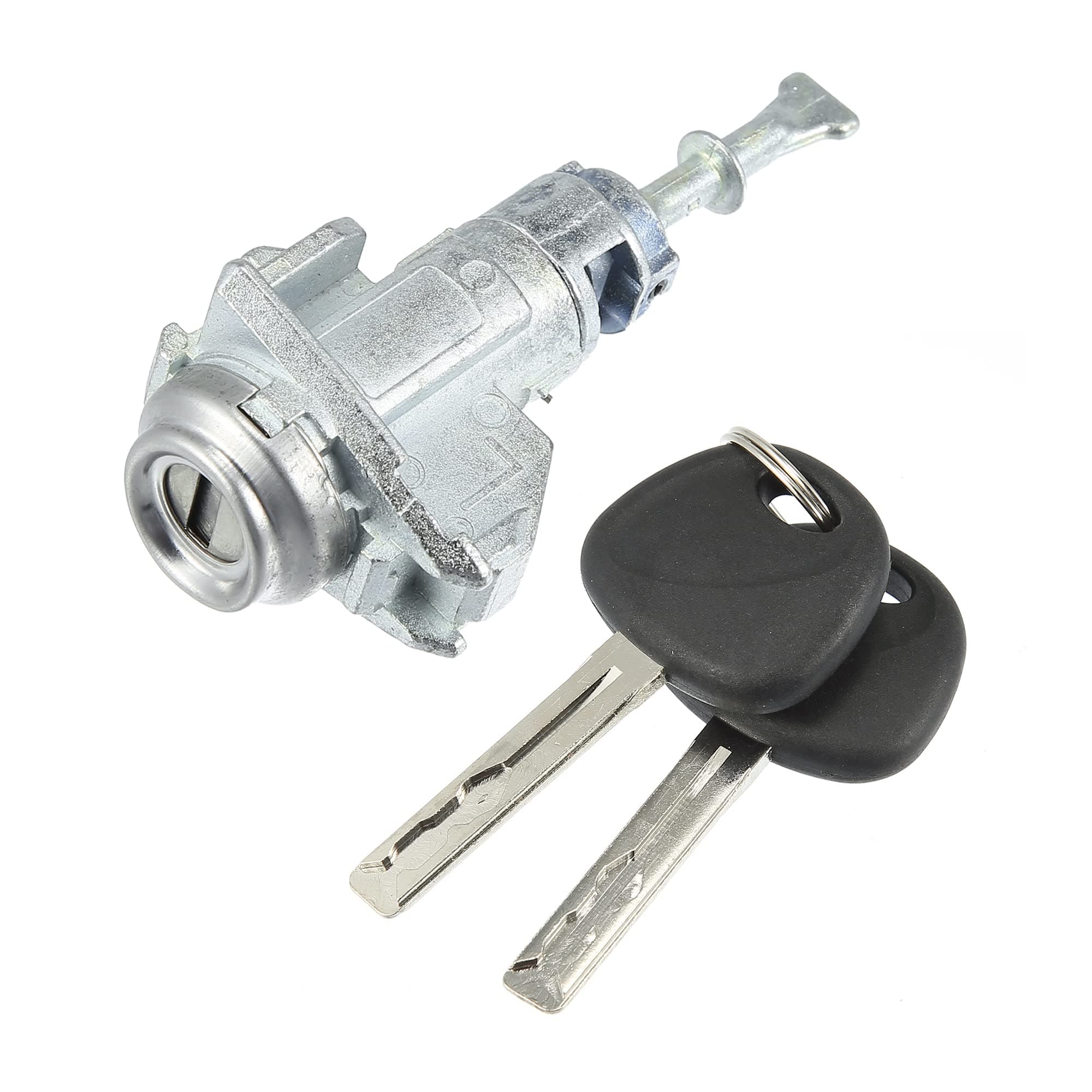 X AUTOHAUX 1 Set Door Lock Cylinder Set Kit with 2 Keys for Kia Optima 2011-2018 Left Driver Side Door Lock Set Tumbler with Key 819702TA00 81970-2TA00 LH Metal