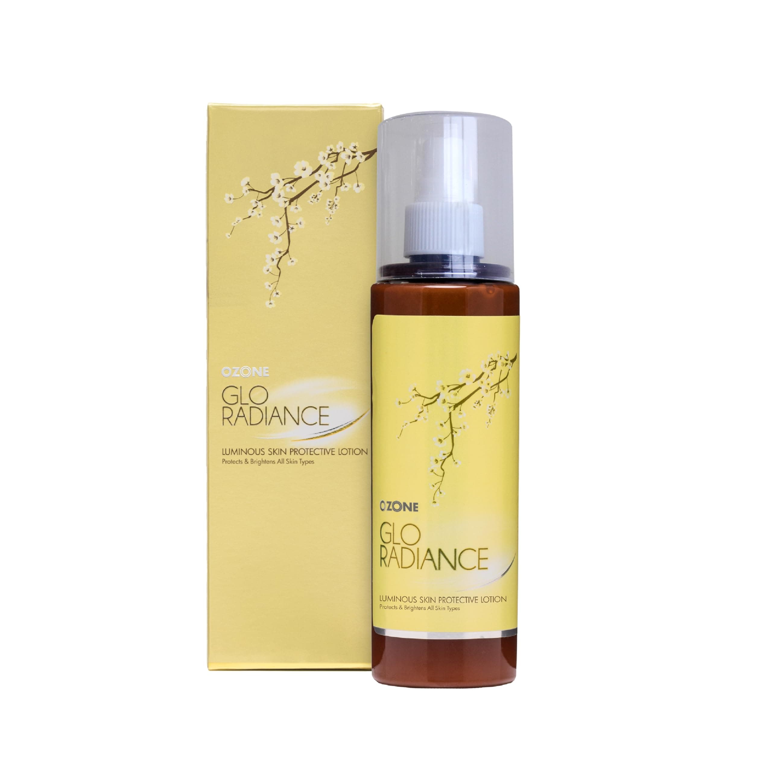 Glo Radiance Luminous Skin Protective Lotion | Face Moisturizer For Men & Women | Ideal For All Skin Type | For Even Skin Tone & UVA/UVB Sun Protection | 150ml