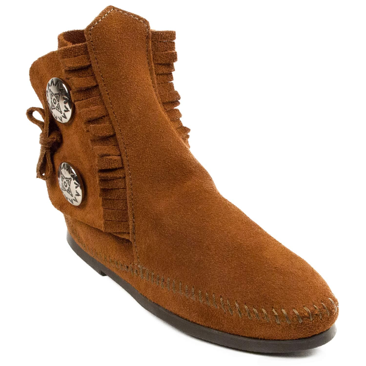 Men's Two Button Boot Moccasin