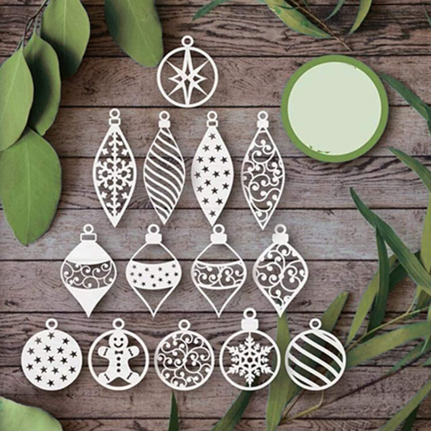 Santa Claus Cutting Machine Die Stencil, Scrapbooking Embossing Stencils for Scrapbooking, Photo Paper, Cards, Craft Embossing, DIY Production, Birthday Gift, Cutting Dies