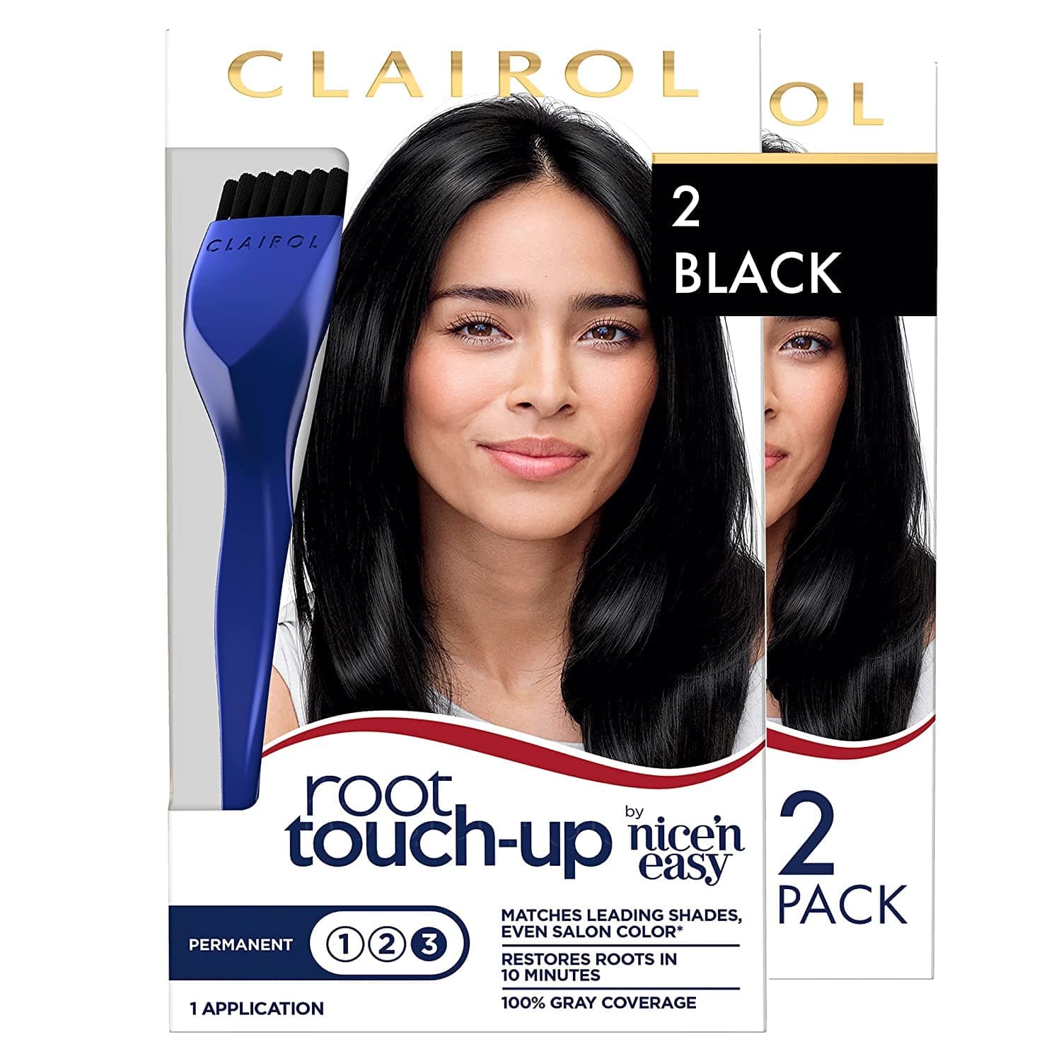 Permanent Root Touch-Up, 003 Black [pack of 2] ,1 ea