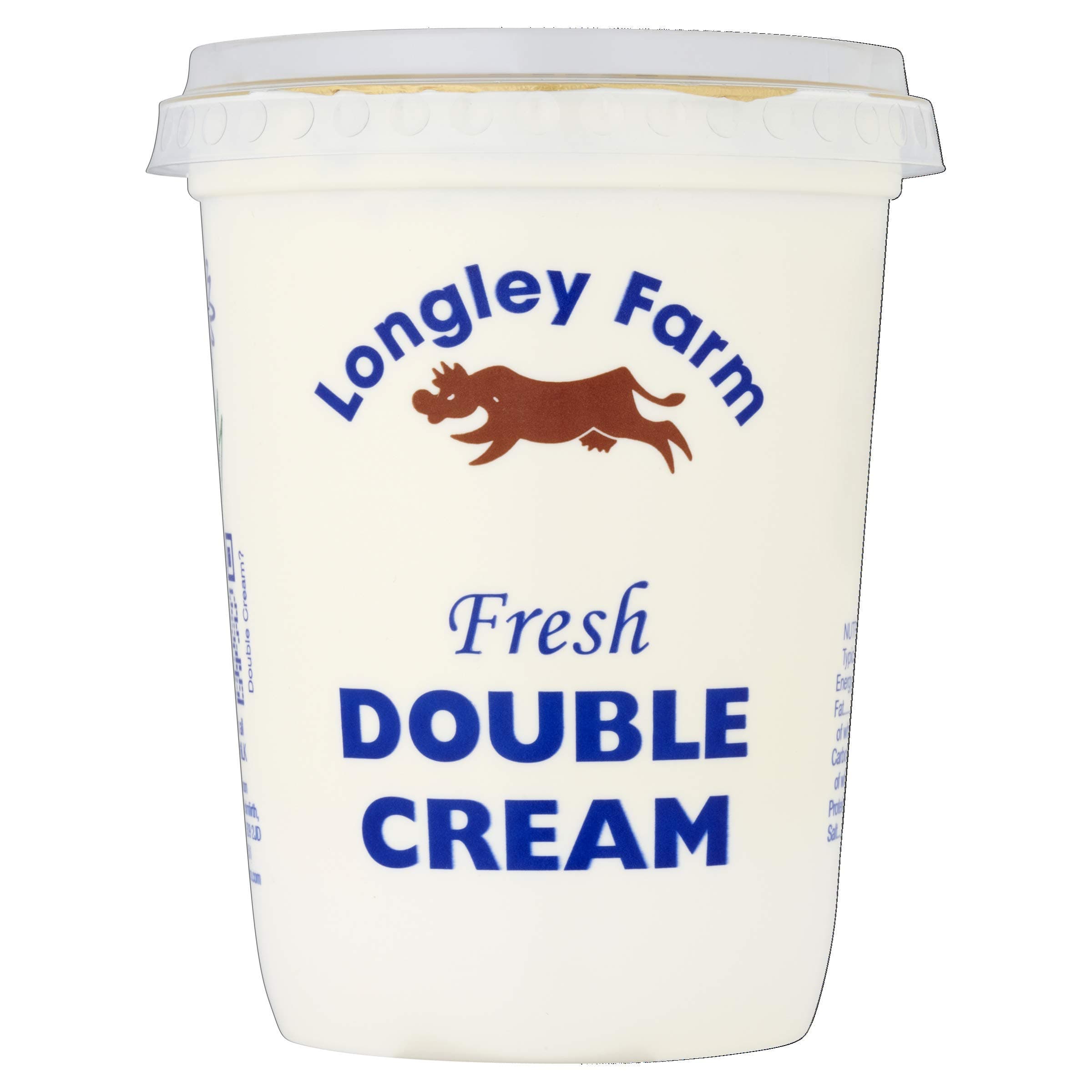Longley Farm Fresh Double Cream, 450ml