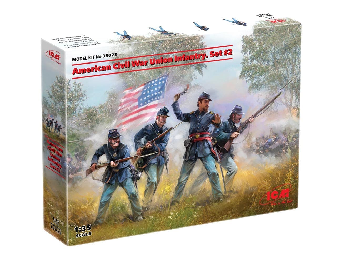 ICM 35023 American Civil War Union Infantry. Set #2