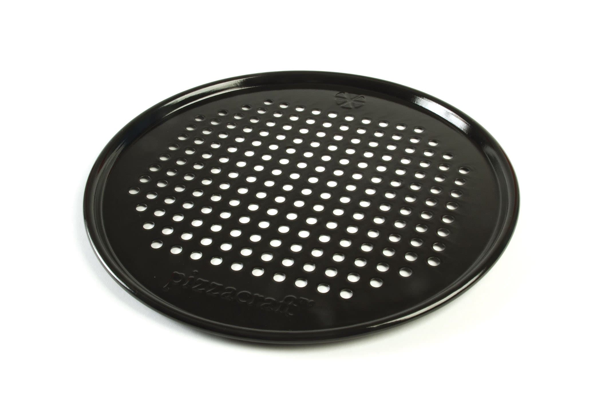 Round Nonstick Perforated Pizza Pan Crisper/Screen, 12.9in PC0301