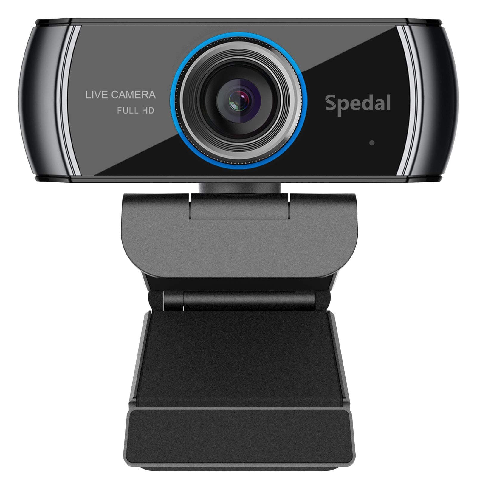 Spedal HD Webcam 1080p with Microphone, USB Webcam for Desktop, Computer, PC，Mac, Laptop Video Conferencing, Recording and Streaming, Plug and Play with Xbox, Zoom, Skype