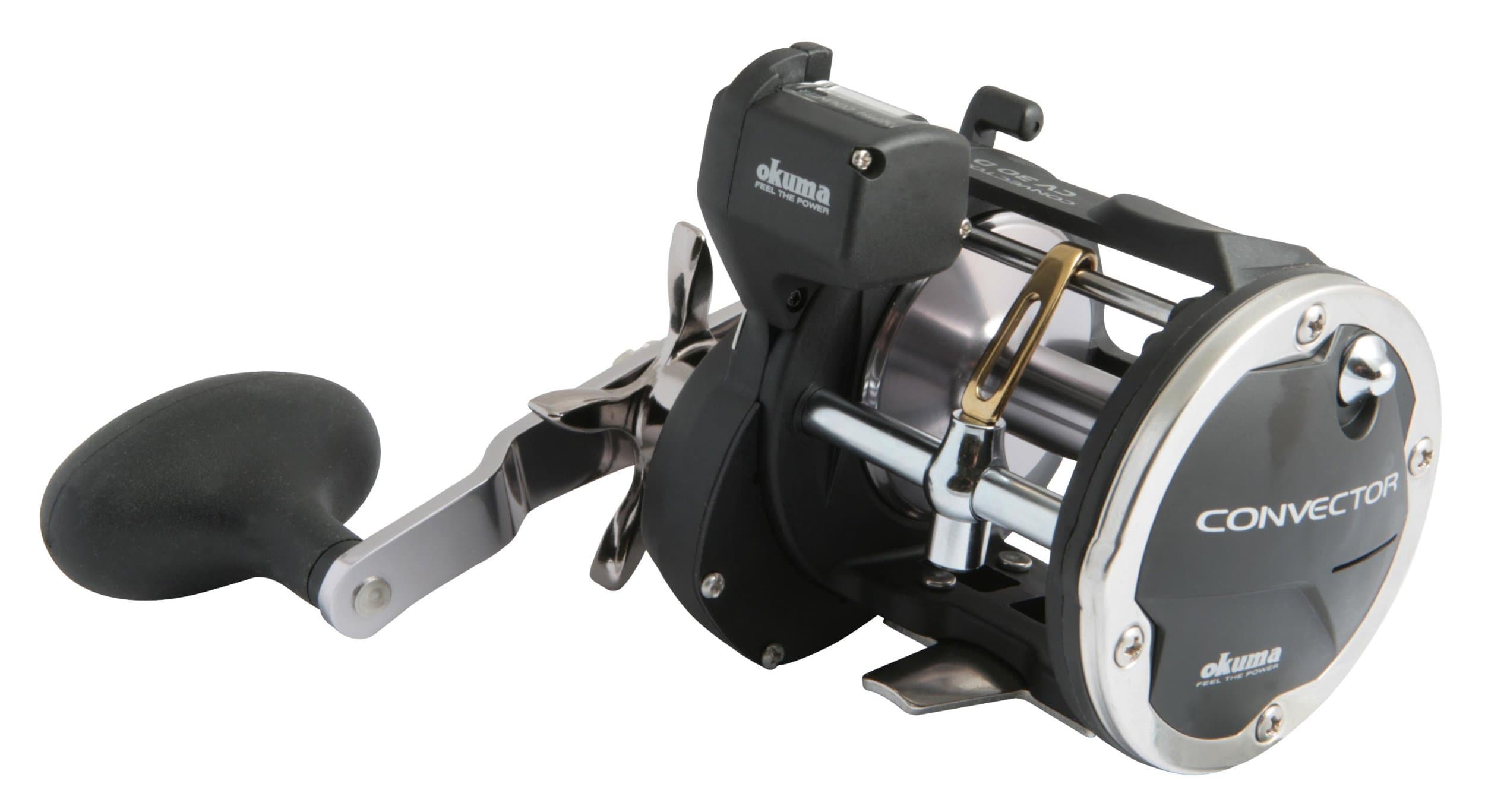 OKUMAConvector Line Counter Levelwind Trolling Reel