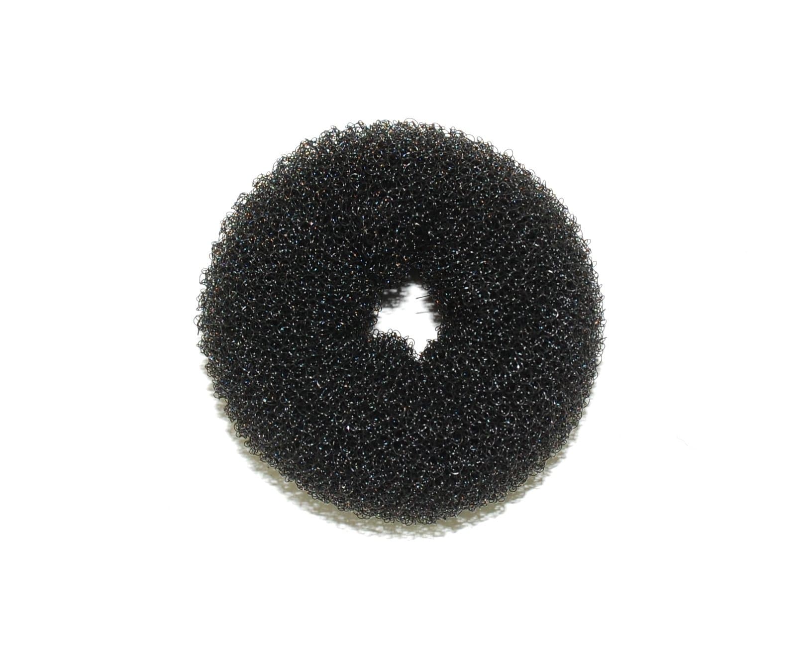 Black mini bun ring bun shaper. Easy to use to create the perfect bun. Perfect for little Girls,Budding Ballerinas By Glitz4Girlz