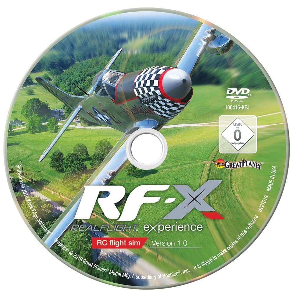 Great Planes RealFlight X Radio Controlled Flight Simulator Software
