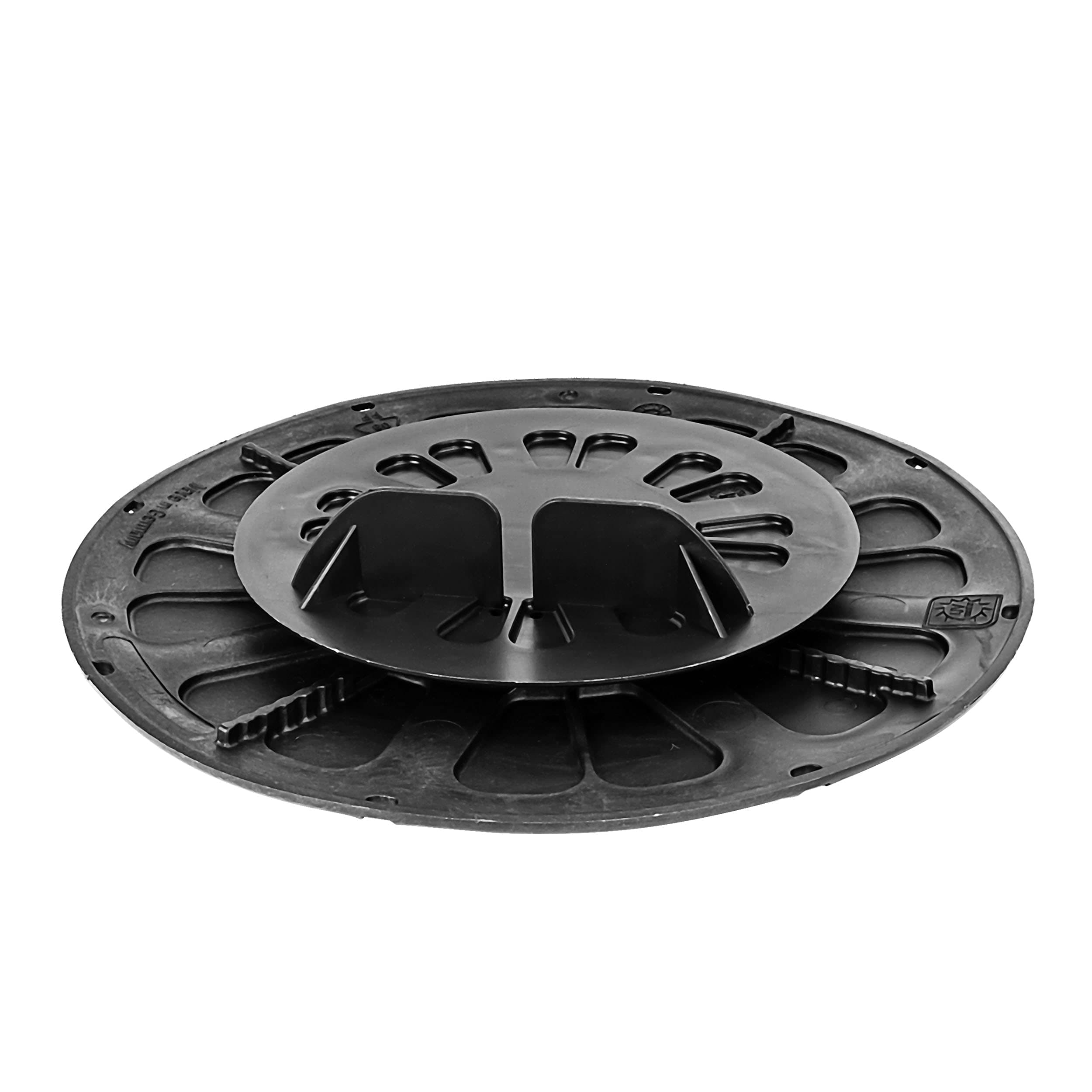 Decking support pad supporting foot support pad summer column foot adjustable foot floor bearer for substructures patio flat roof balcony roofing foil 52 pieces (1 box) height adjustable from 11-15 mm