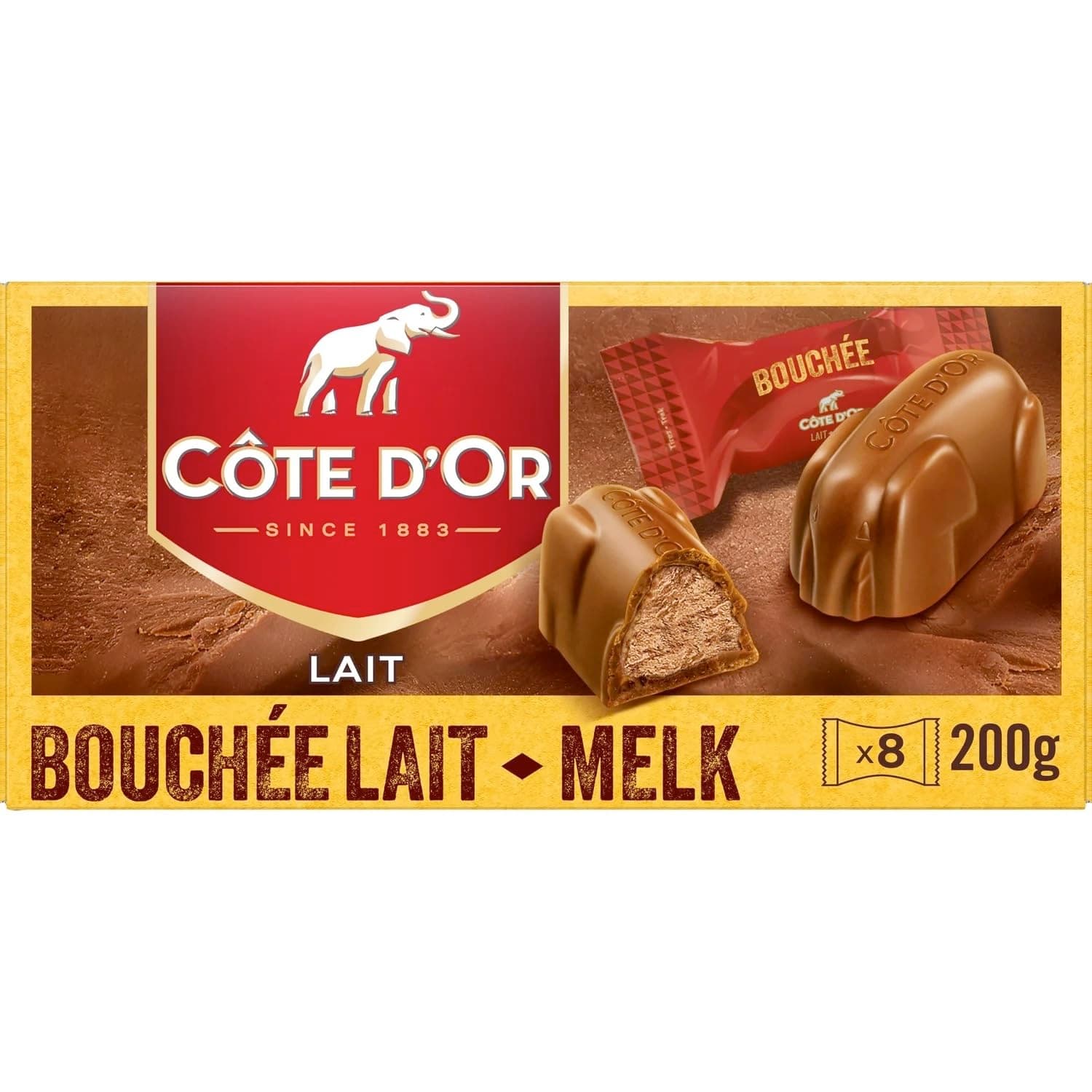 Cote d' Or Milk Bouchees 8 x 25gms