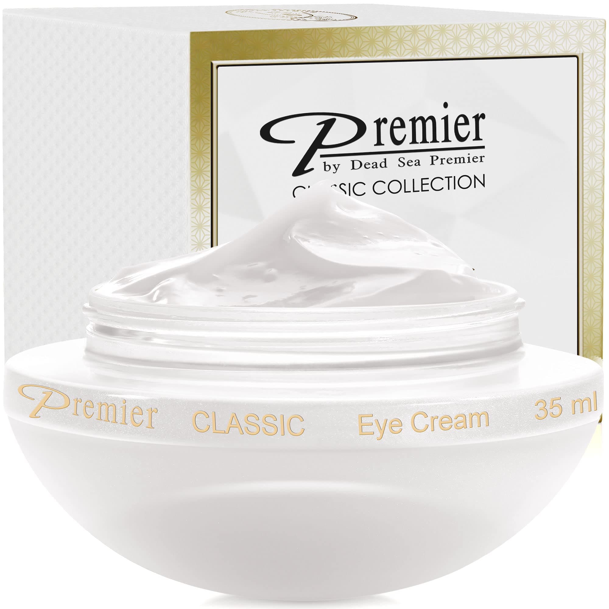 Classic Eye Cream, natural Age defying, reduce Wrinkles, puffiness under eye bags and dark circles with minerals, Vitamin A & E and aloe vera 1.25 fl o