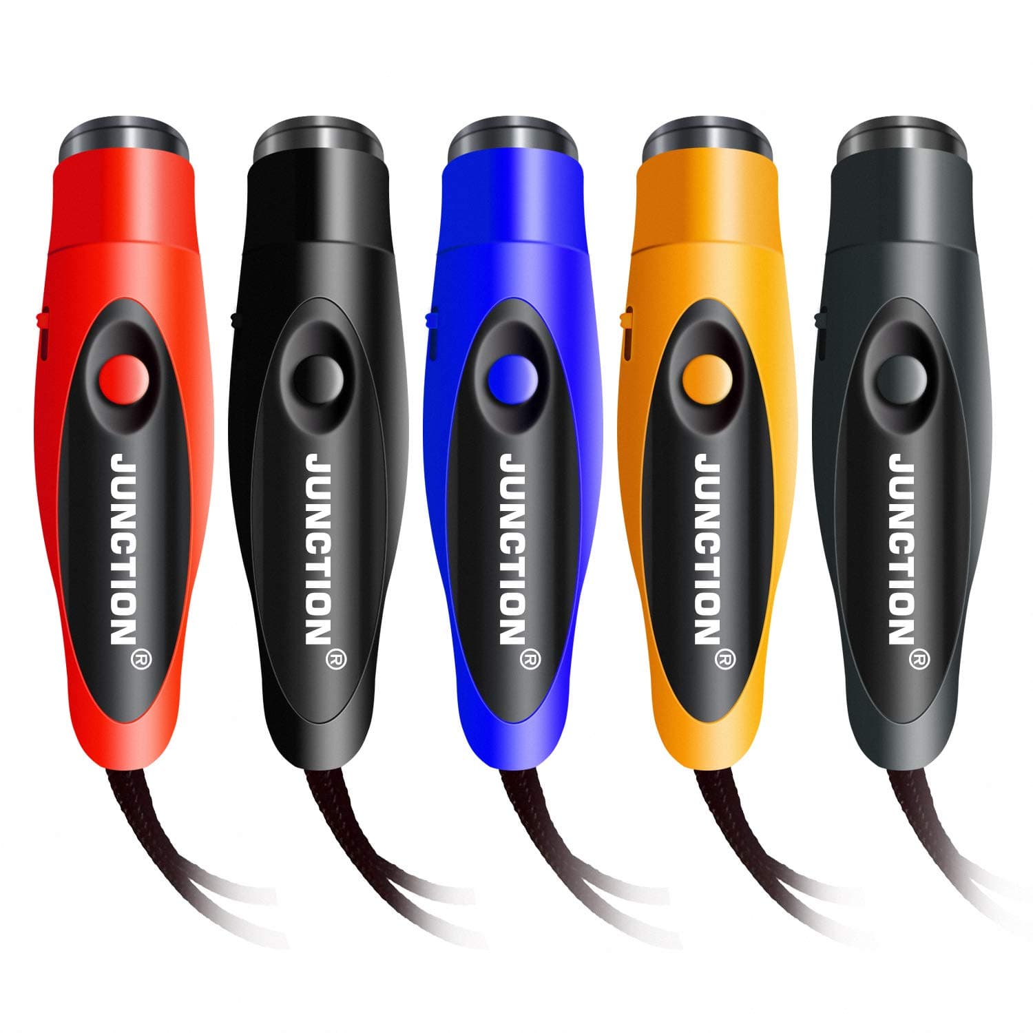 LKV Electronic Dog Whistle, Handheld 3 Distinct High Volume Loudest Electric Whistle with Lanyard for Dog training/Referee Coaches/Self Defense Emergency/P.E. Teacher/Marine/Police/Outdoor Camping