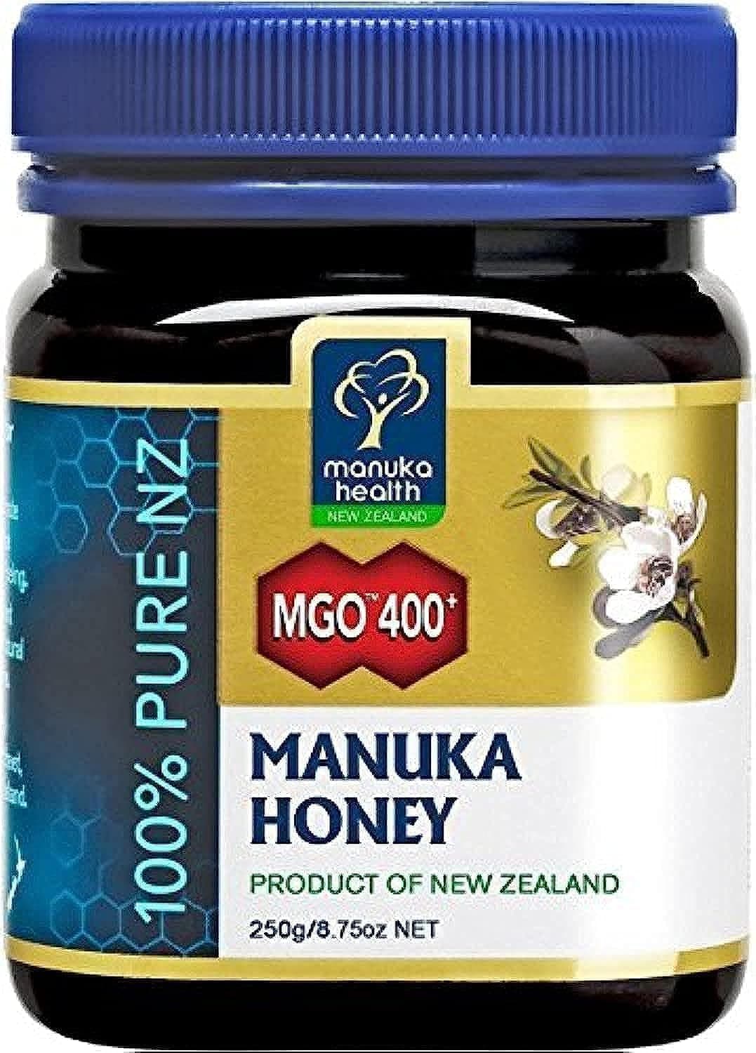 MGO 400+ Manuka Honey 250G, 100% Pure New Zealand Honey