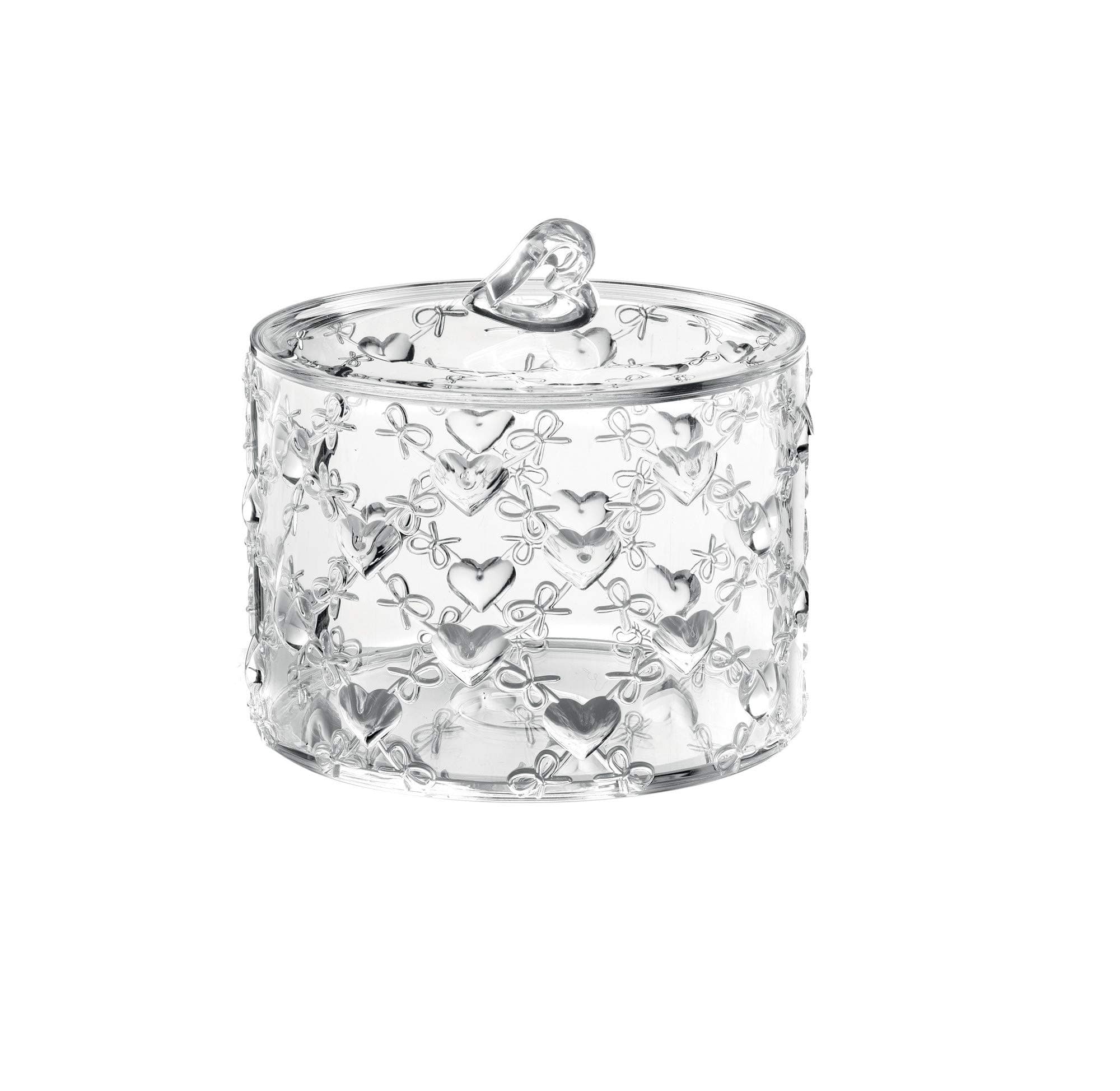 Love 11530000 Large Container with Lid Transparent Diameter 15.7 x Height 14 cm