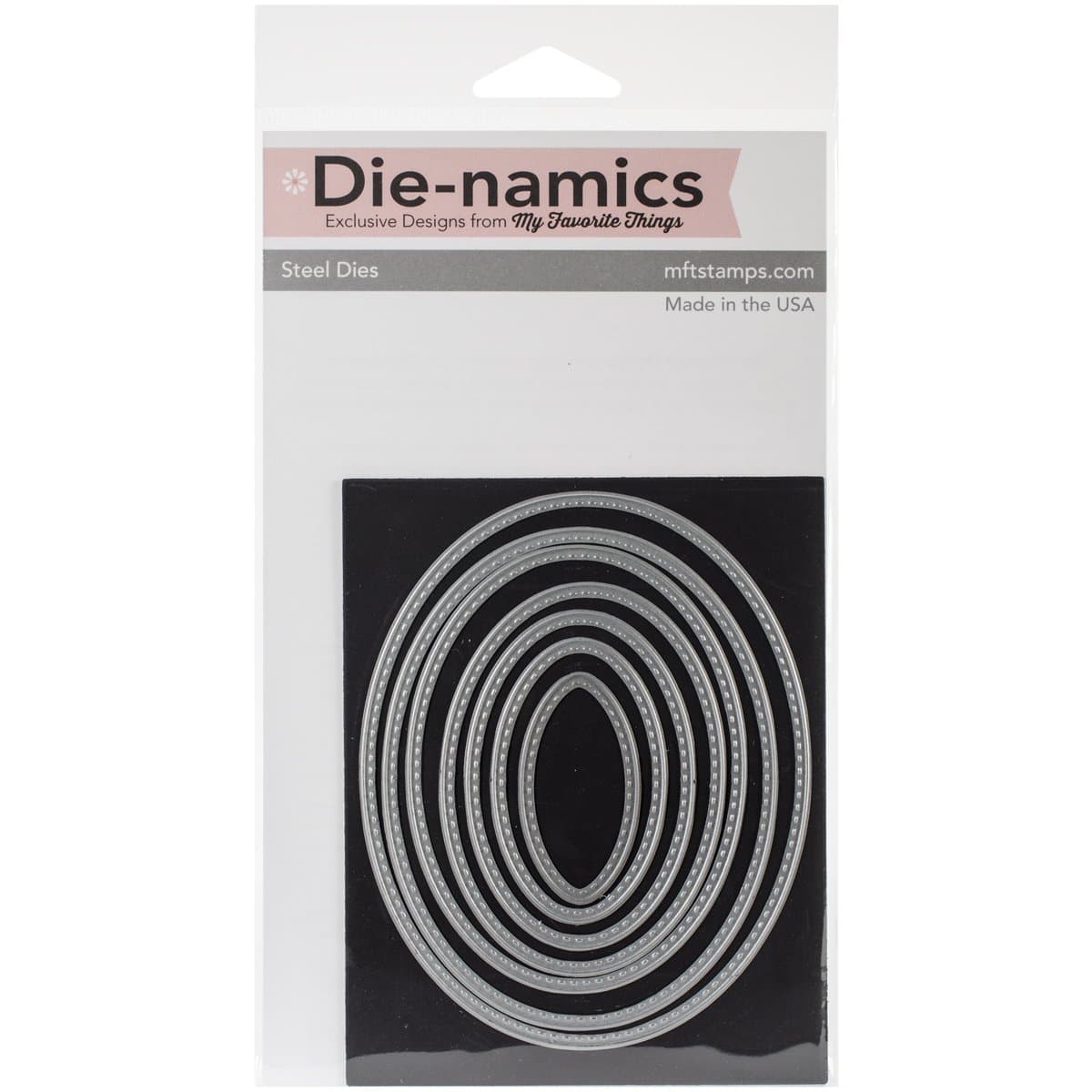 My Favorite Things Die-Namics STAX Dies, Stitched Oval