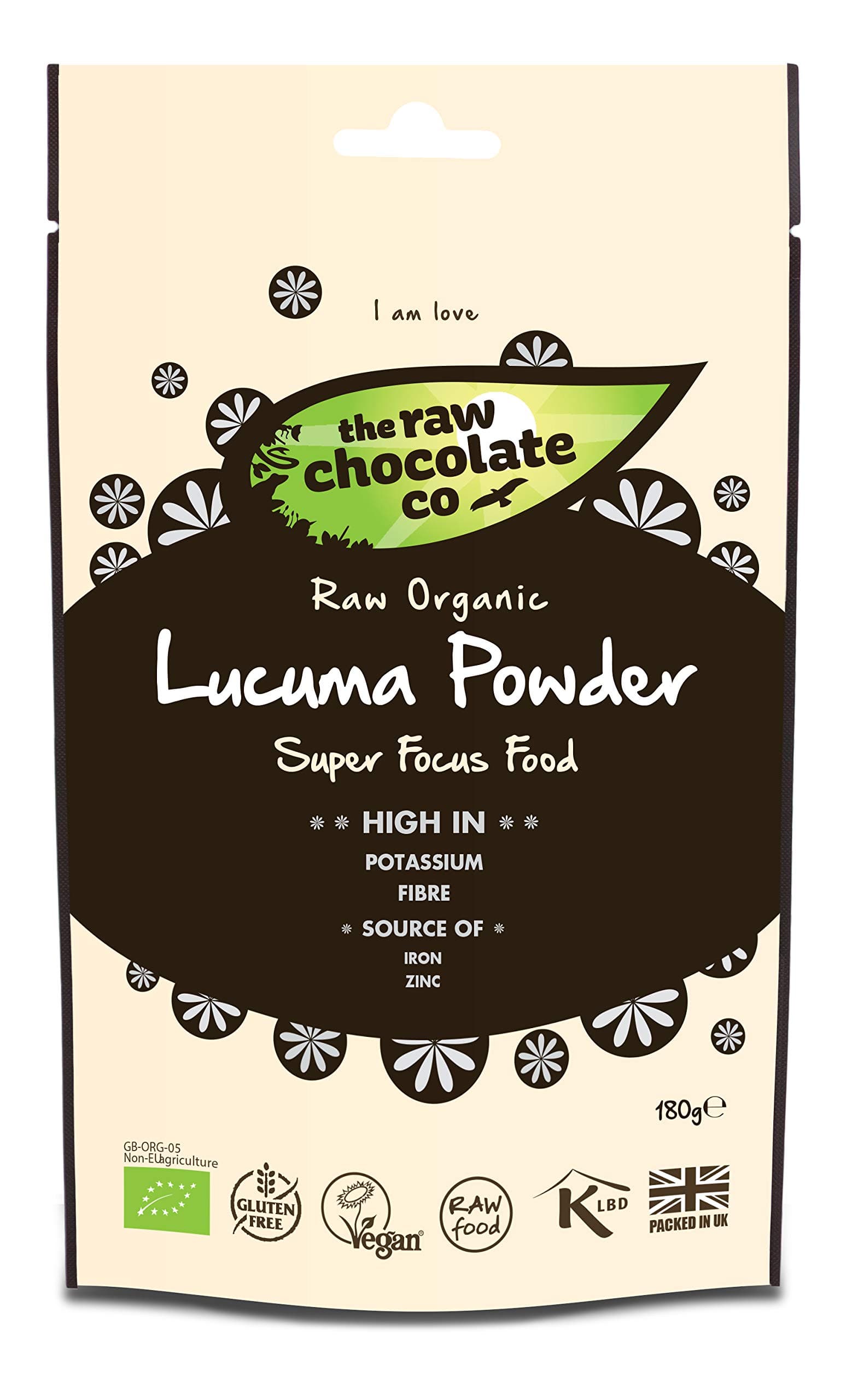 The Raw Chocolate Company Org Lucuma Fruit Powder 180g